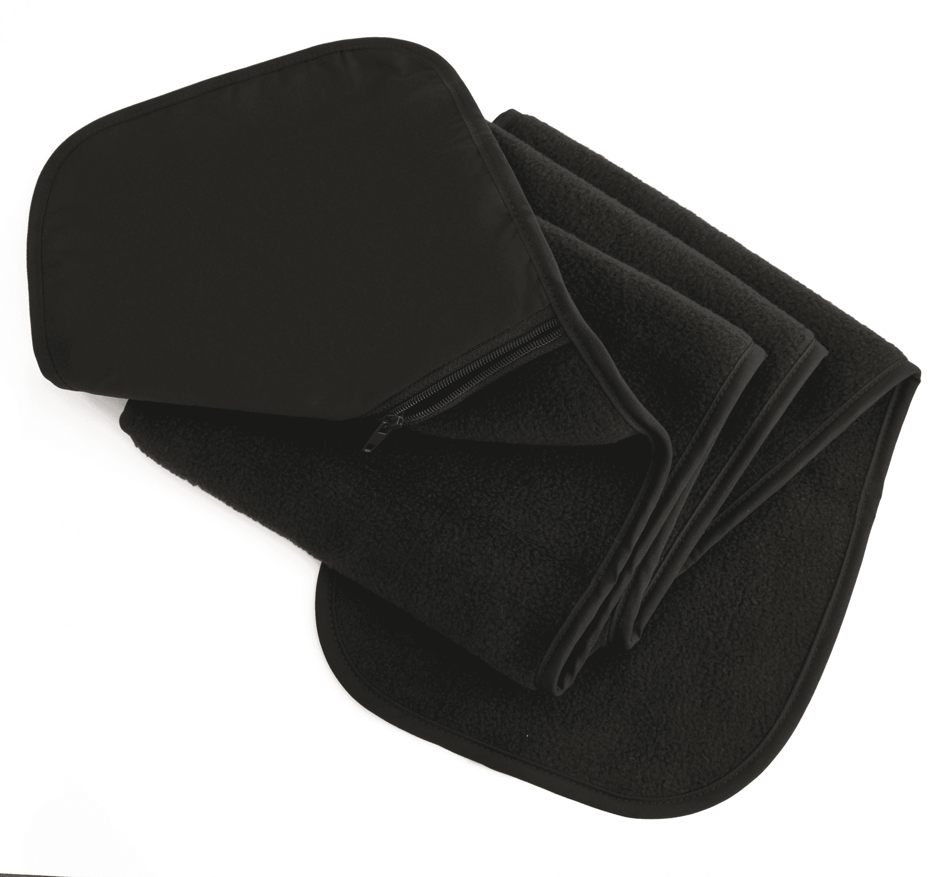 ÉCHARPE POLARTHERM™ avec poche zippée — coloris Black (Noir)