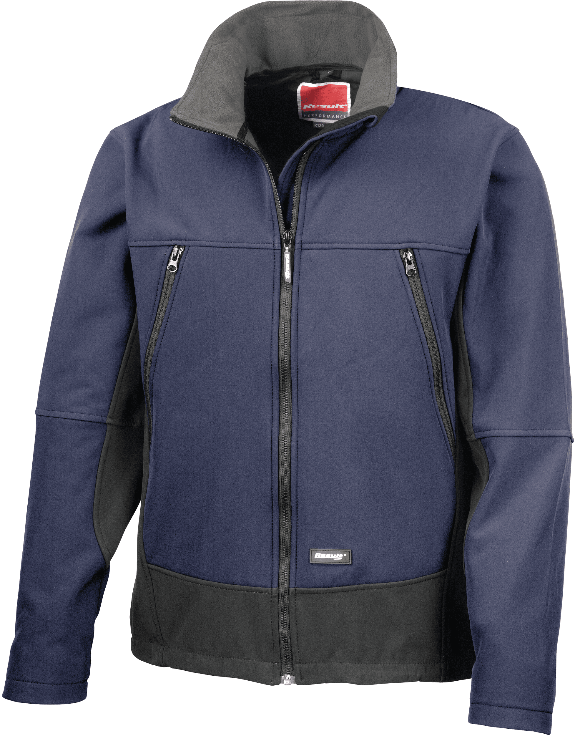 Veste softshell Activity — coloris Navy / Black (Bleu)