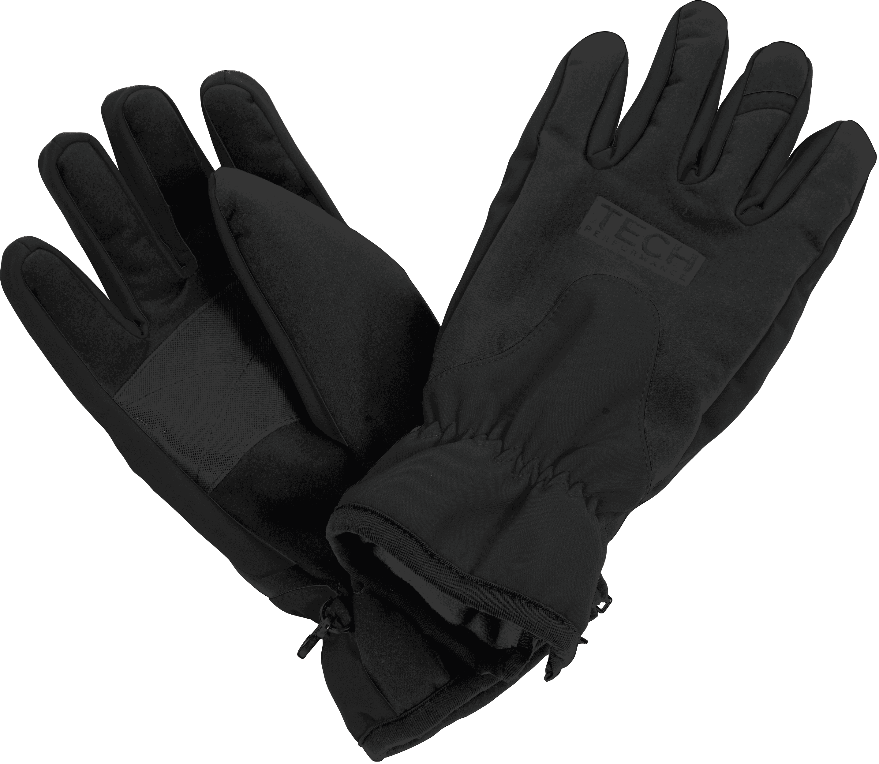 Gants de sport Tech Performance — coloris Black (Noir)