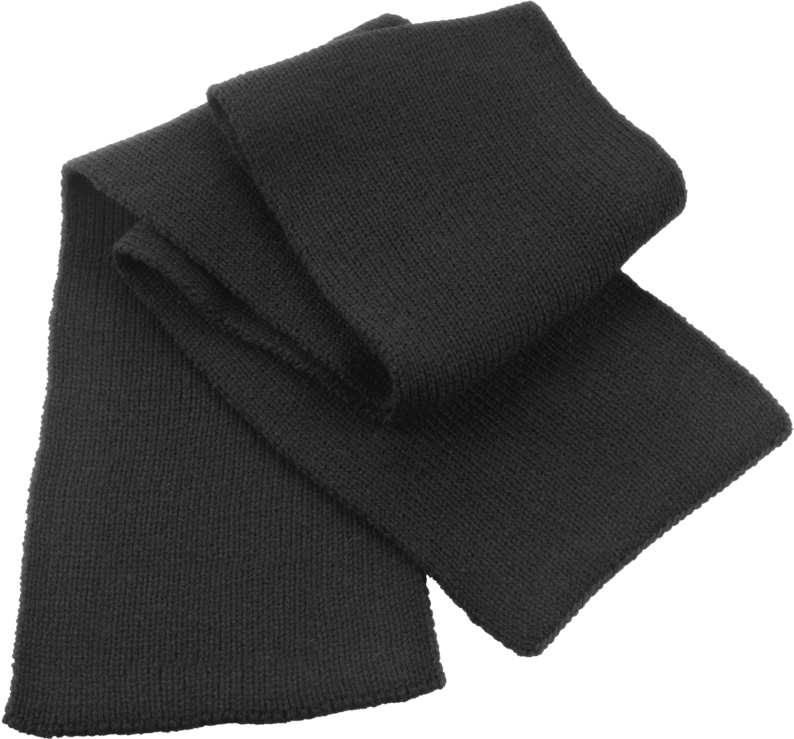 Écharpe classique — coloris Black (Noir)
