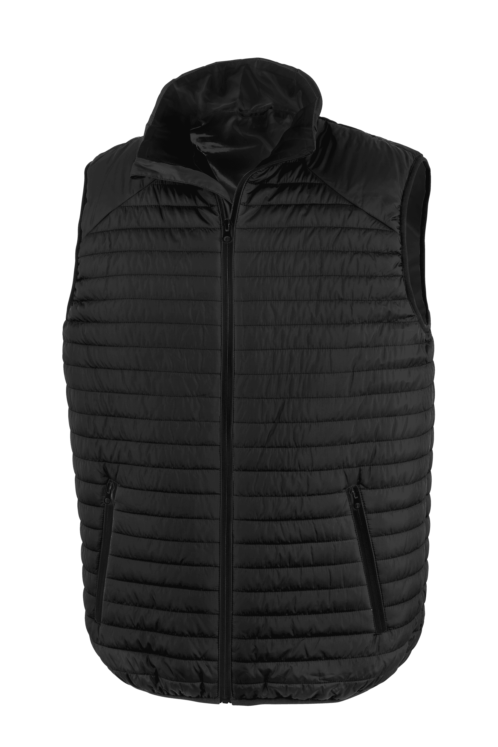 Bodywarmer THERMOQUILT recyclé — coloris Black (Noir)
