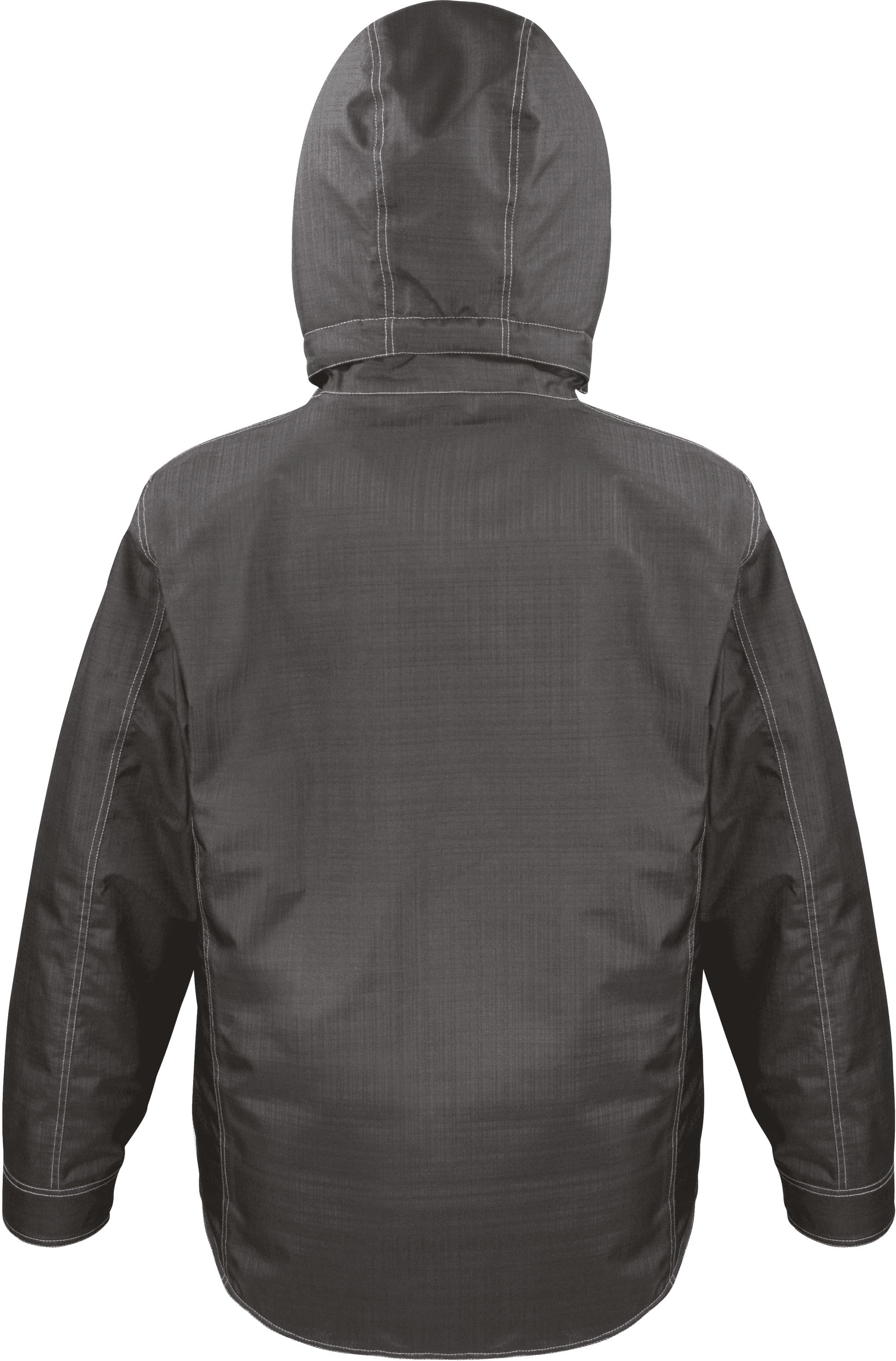 Parka robuste "effet denim" — coloris Black (Noir)