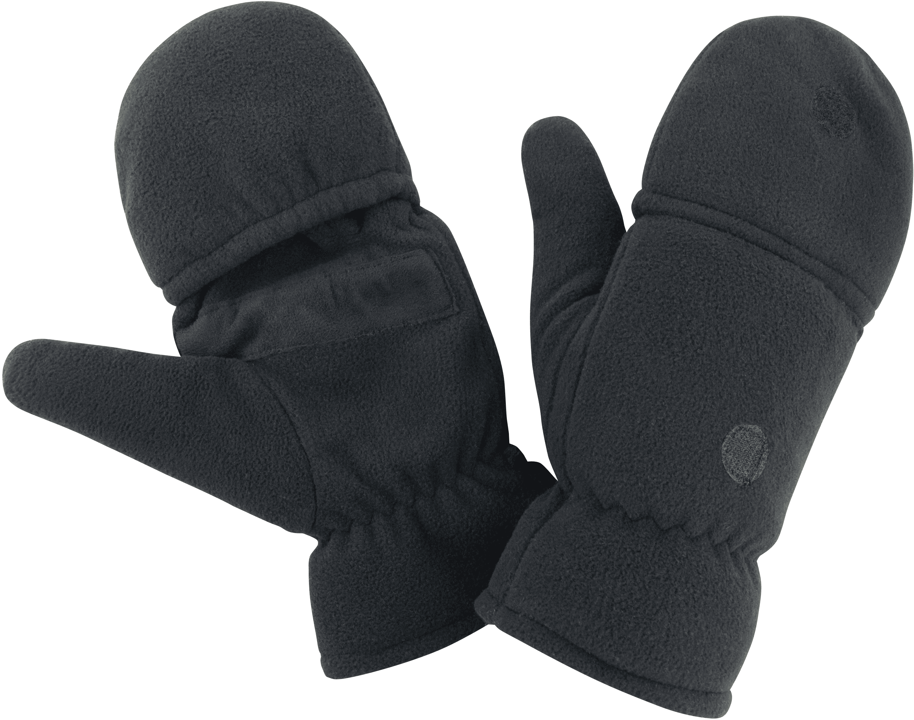 Mitaines - moufles antidérapantes — coloris Black (Noir)