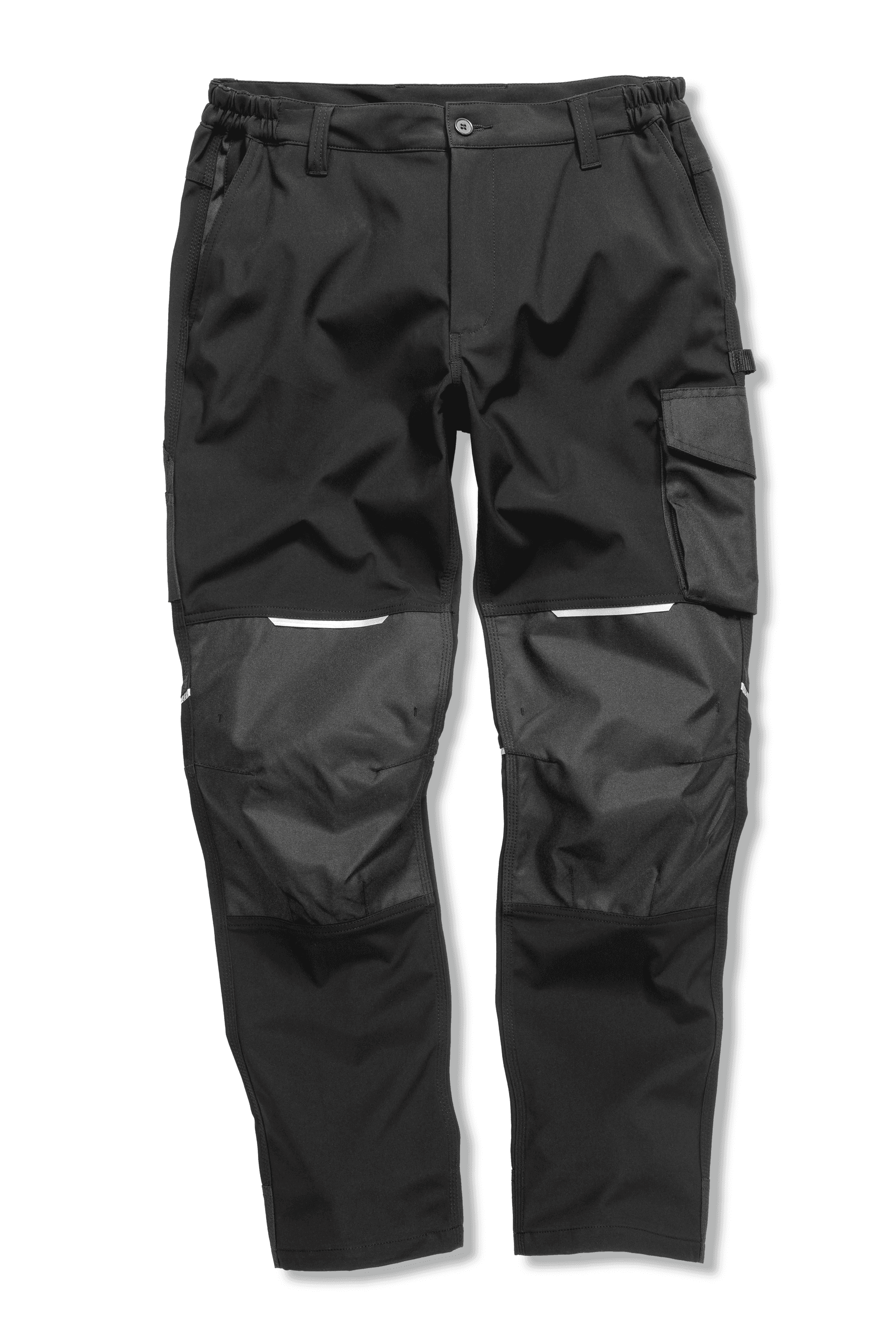Pantalon de travail slim SOFTSHELL — coloris Black (Noir)