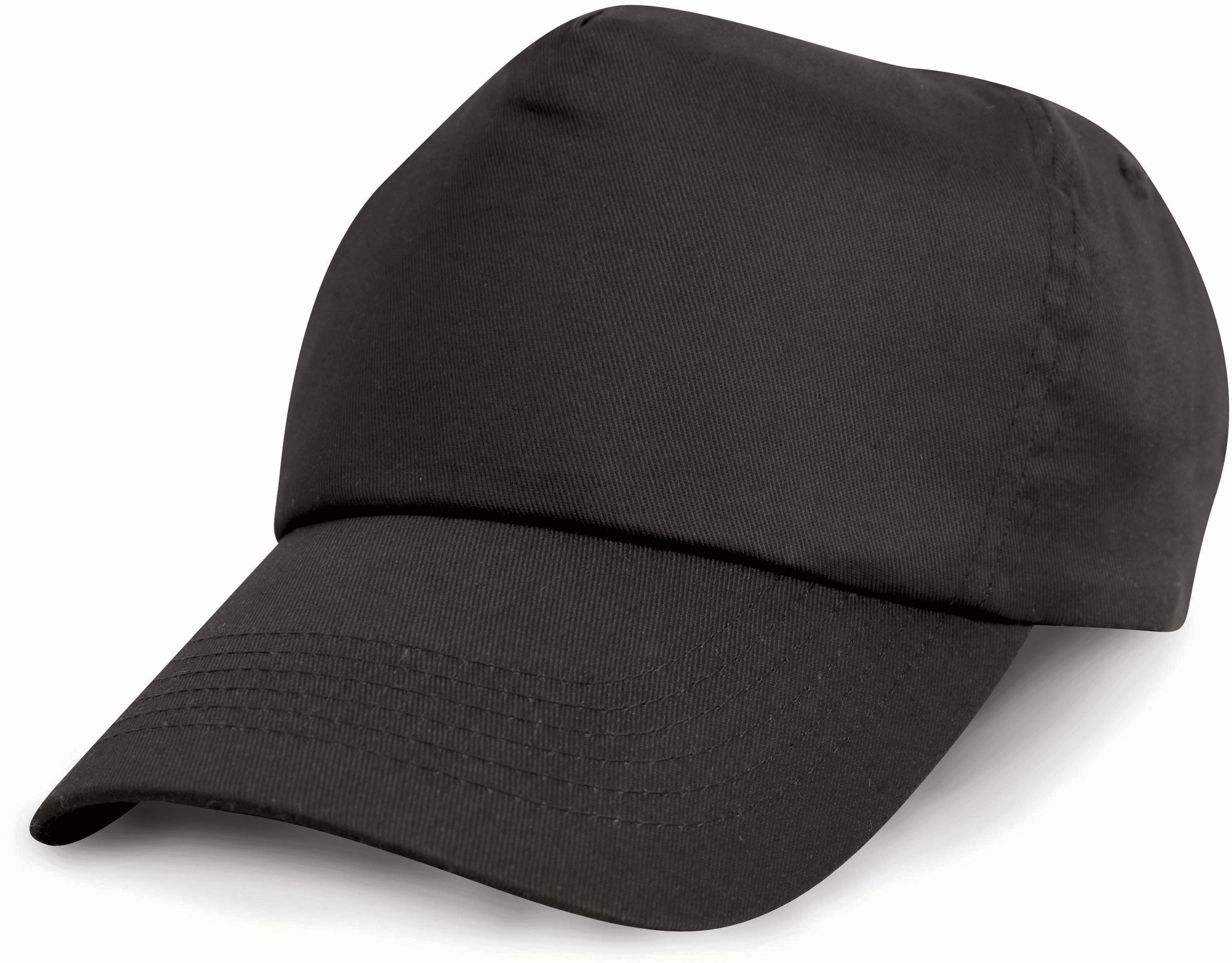 Casquette coton — coloris Black (Noir)