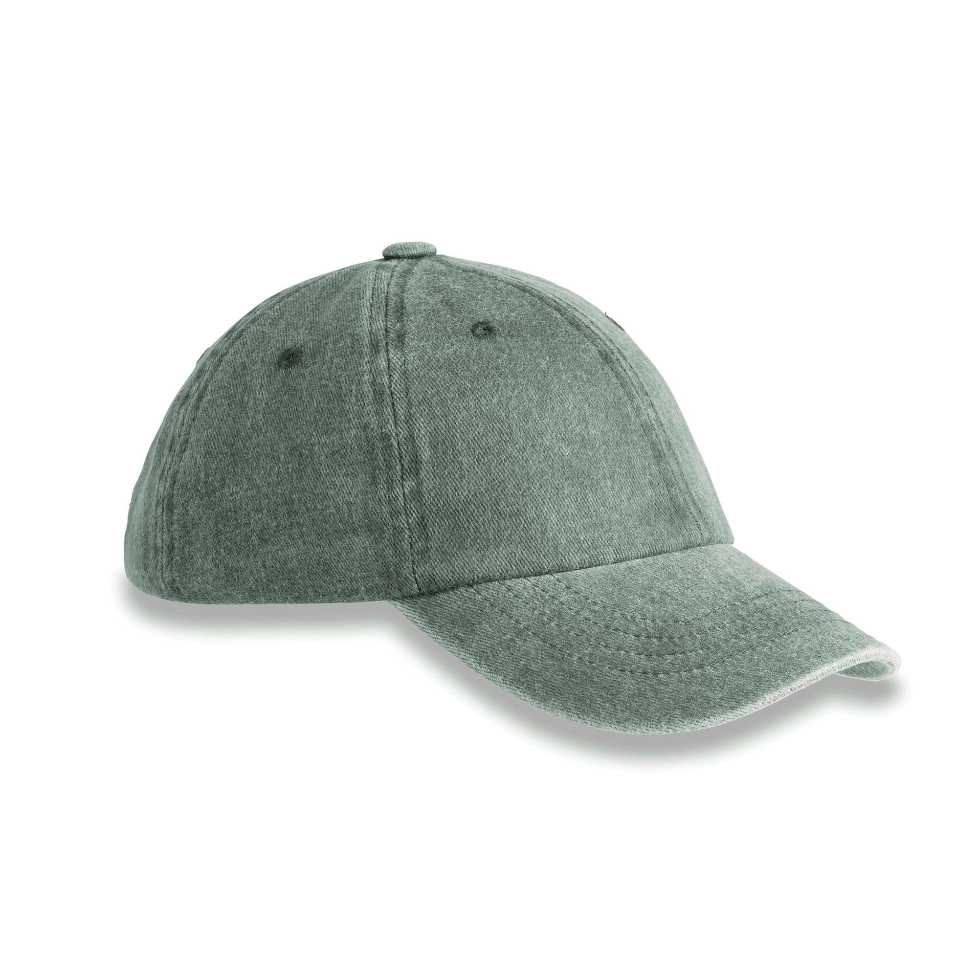 Casquette vintage pur coton enfant — coloris Vintage Bottle (Vert)
