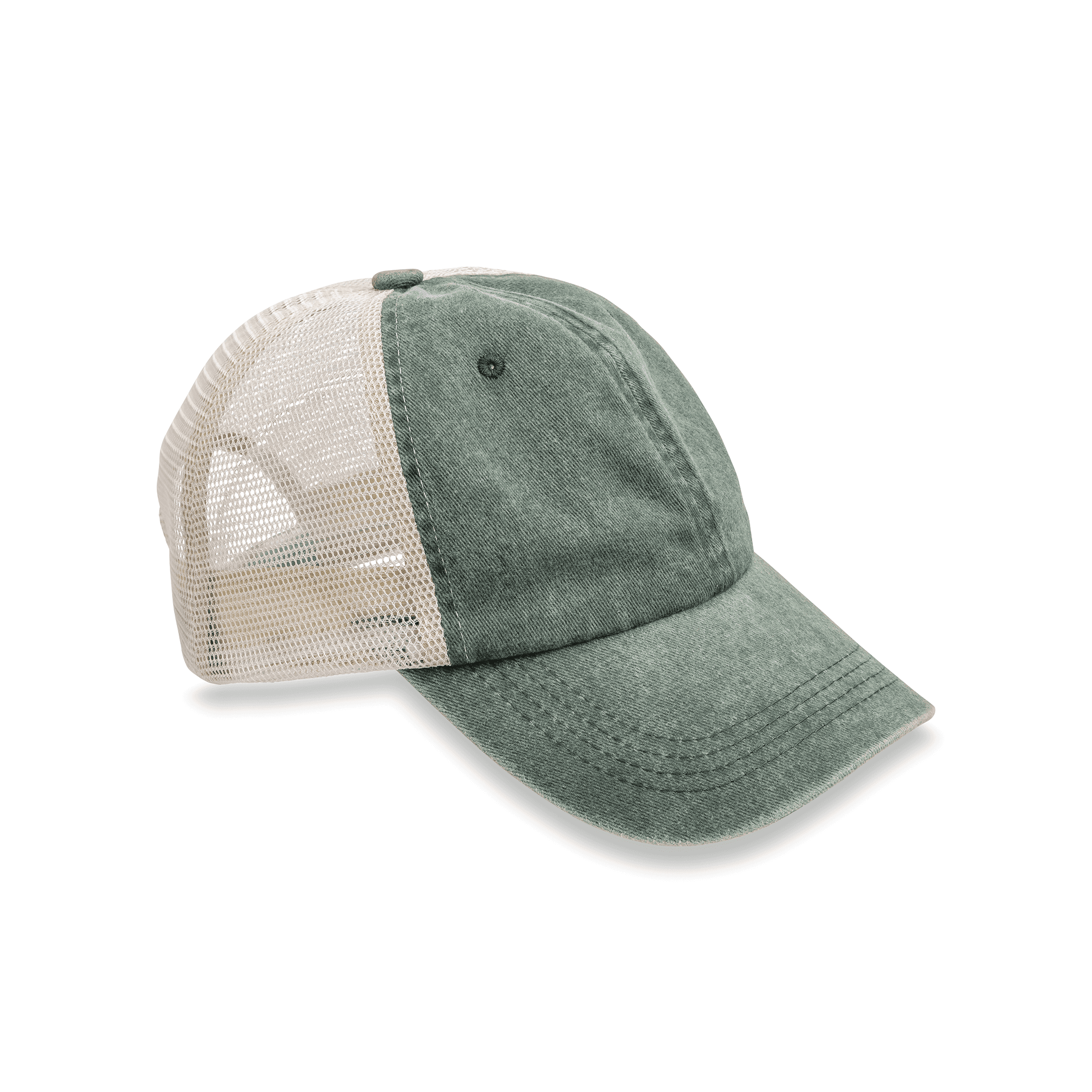 Casquette vintage truckers — coloris Vintage Bottle (Vert)