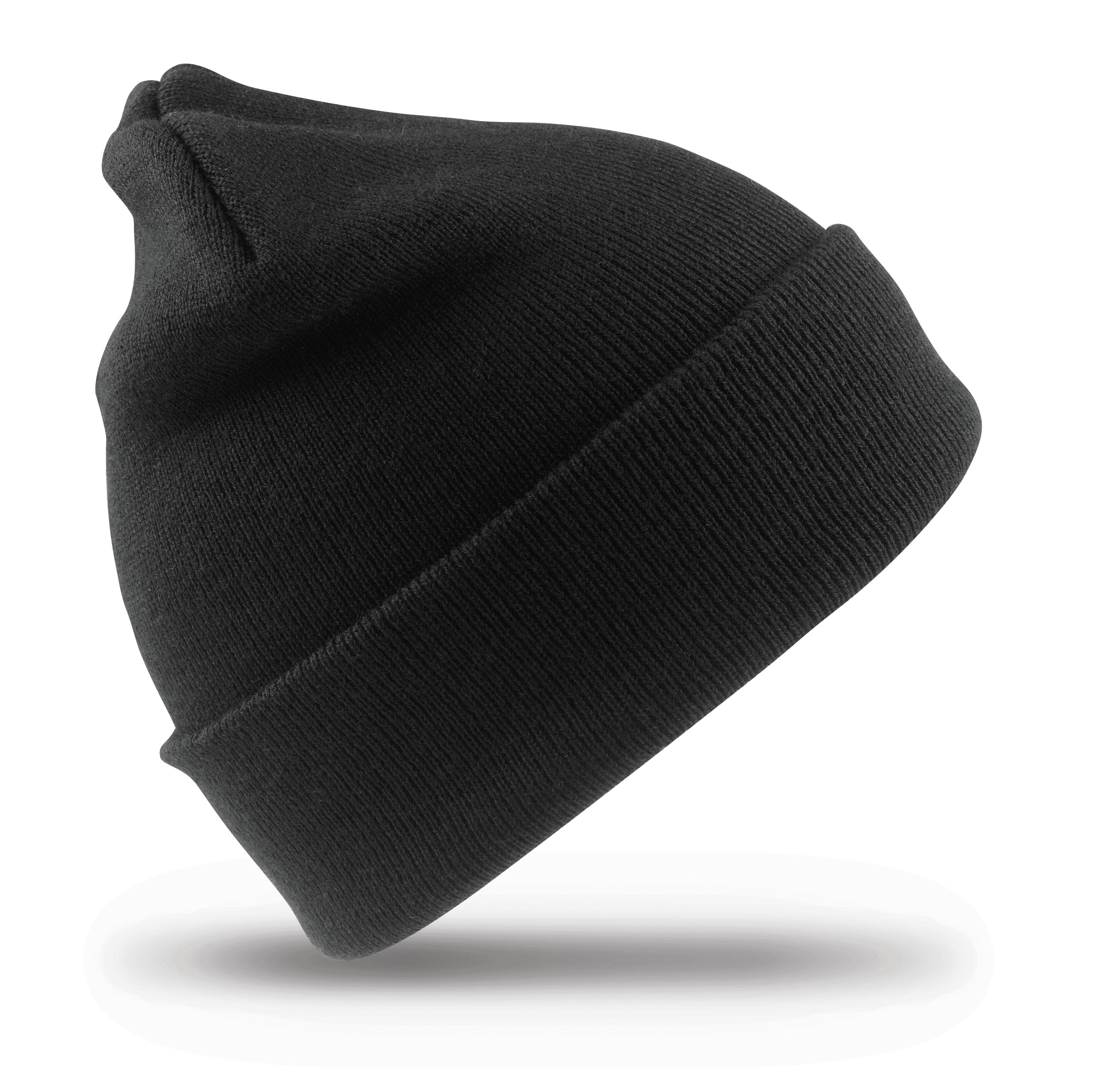 Bonnet en polyester recyclée — coloris Black (Noir)