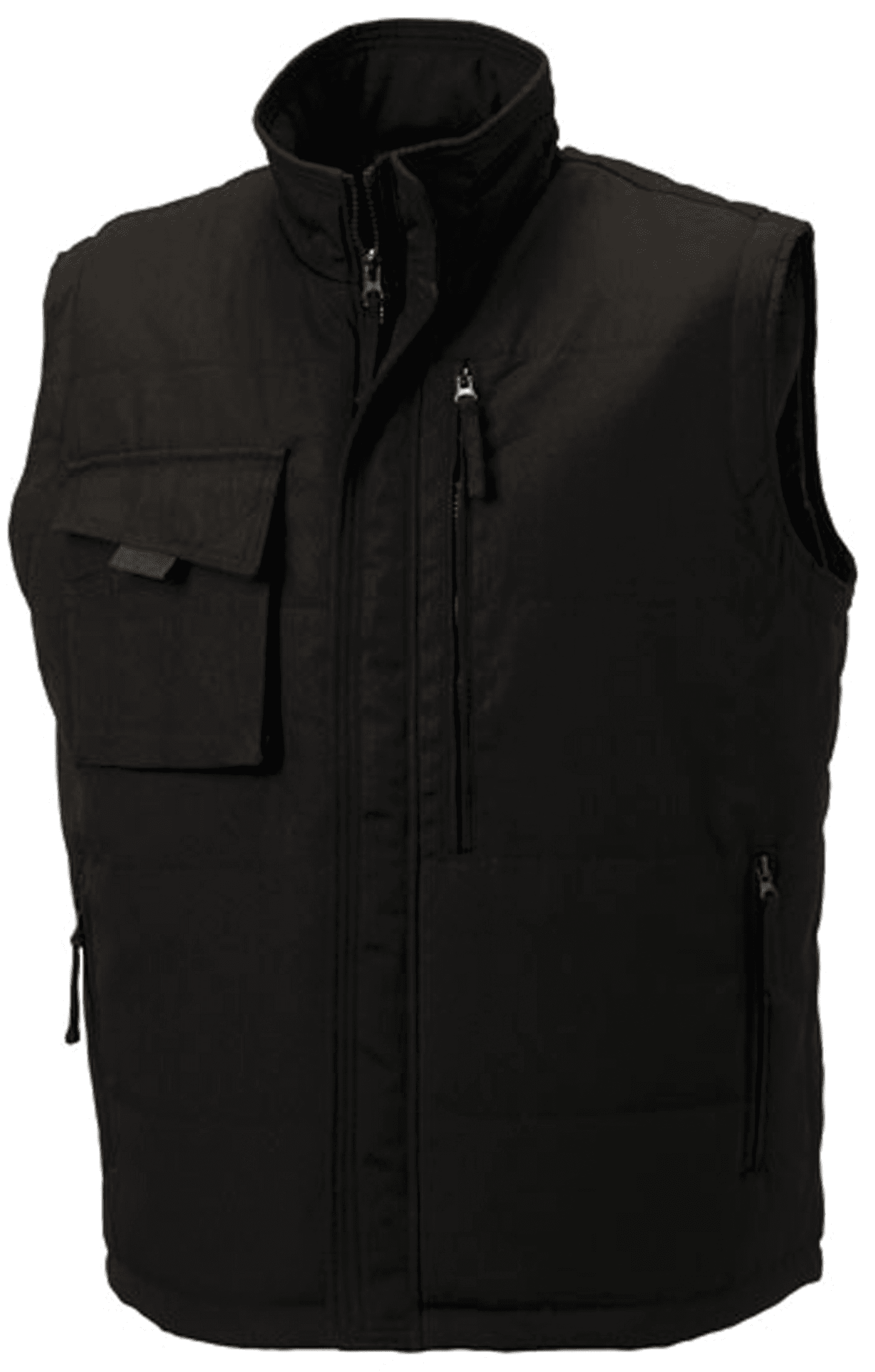 Bodywarmer Heavy Duty — coloris Black (Noir)