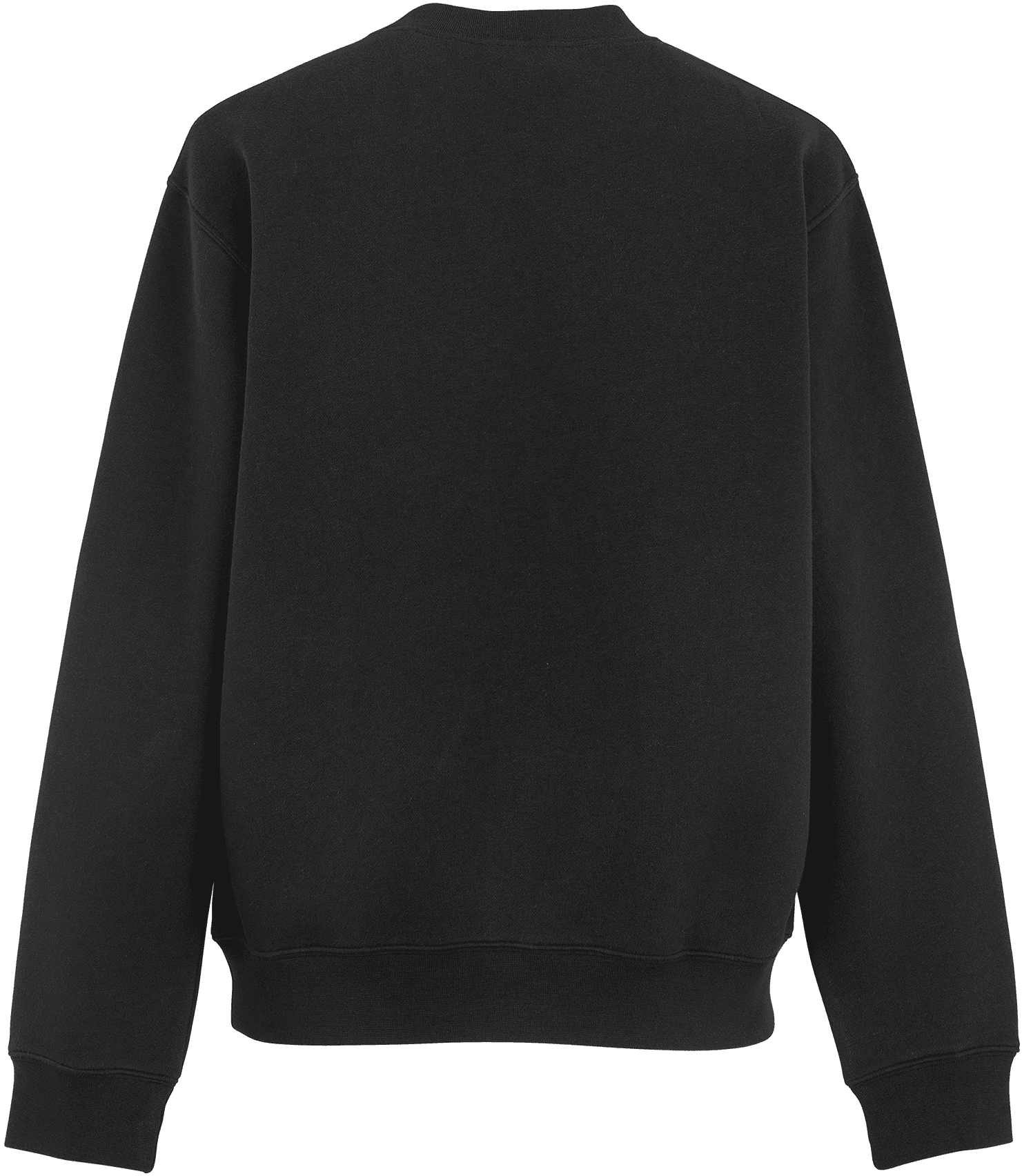 Sweat-shirt col rond Authentic — coloris Black (Noir)