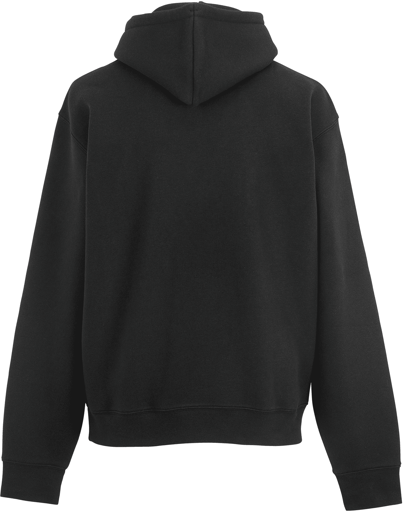 Sweat-shirt capuche Authentic homme — coloris Black (Noir)