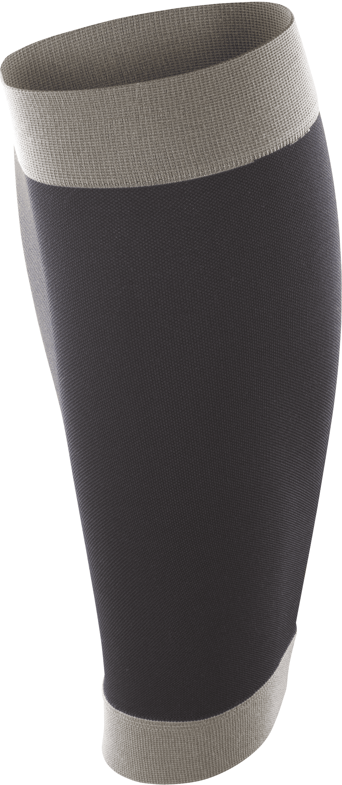 Manchon de compression mollets — coloris Black / Grey (Noir)