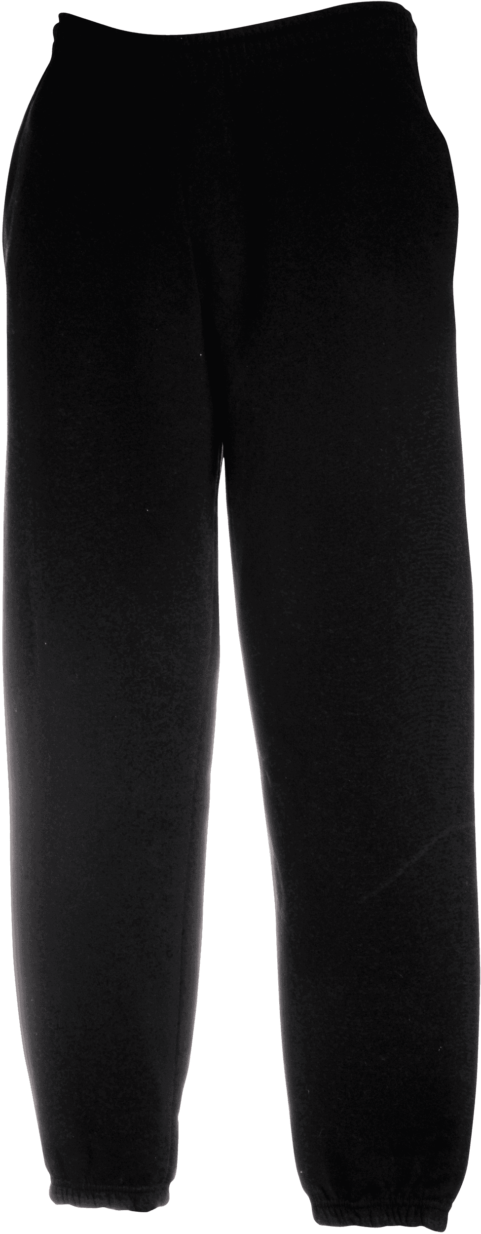 Pantalon de jogging bas élastiqué (64-026-0) — coloris Black (Noir)