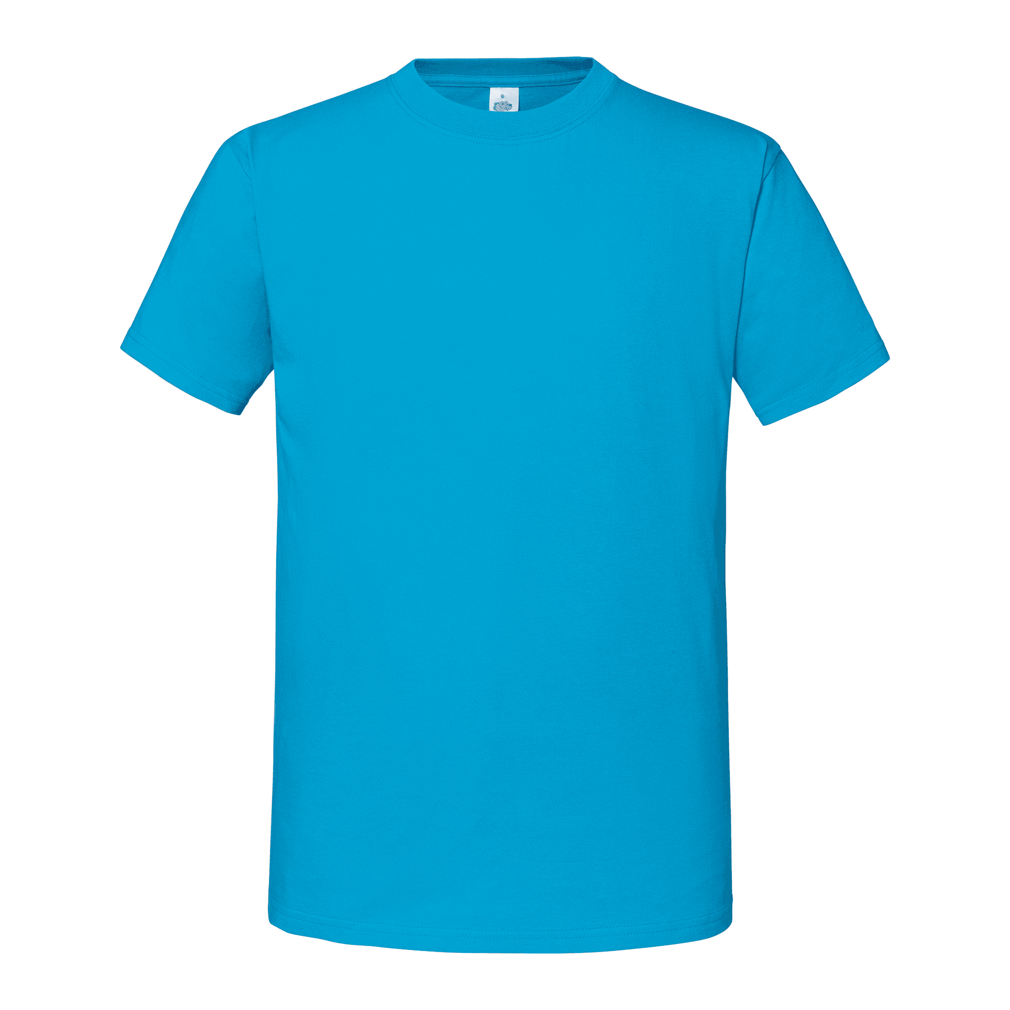 T-shirt Iconic 195 manches courtes — coloris Azur Blue (Bleu)