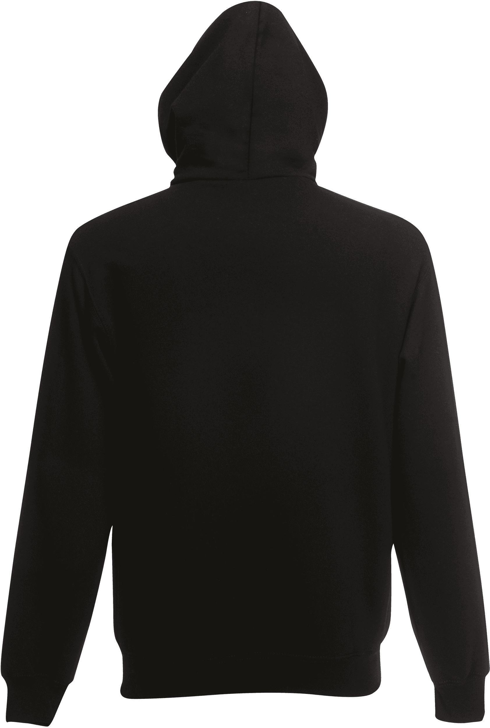 Sweat-shirt capuche Premium — coloris Black (Noir)