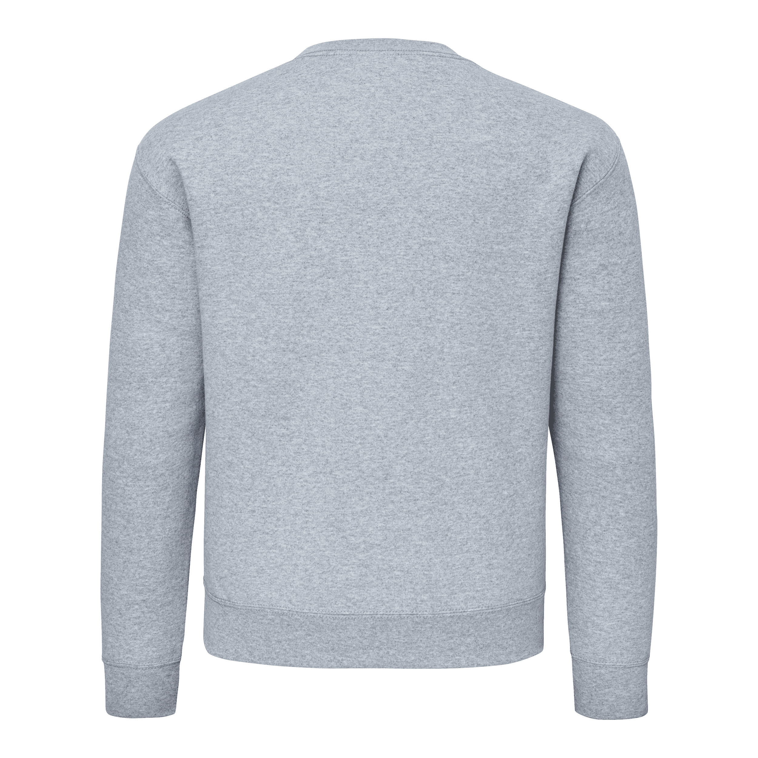 Sweat col rond coton Homme — coloris Athletic Heather (Gris)