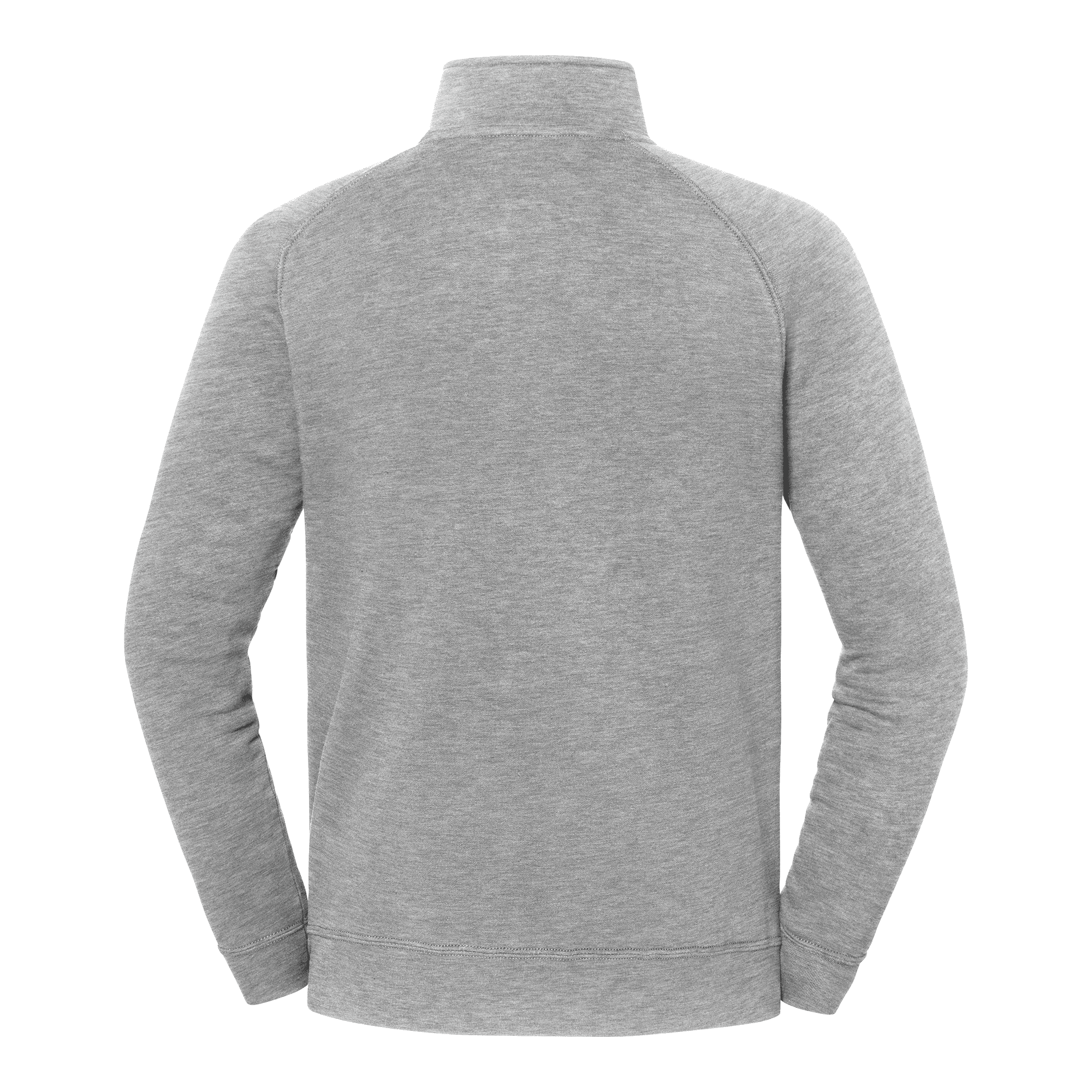 Sweat-shirt homme Iconic premium à col zippé — coloris Athletic Heather (Gris)