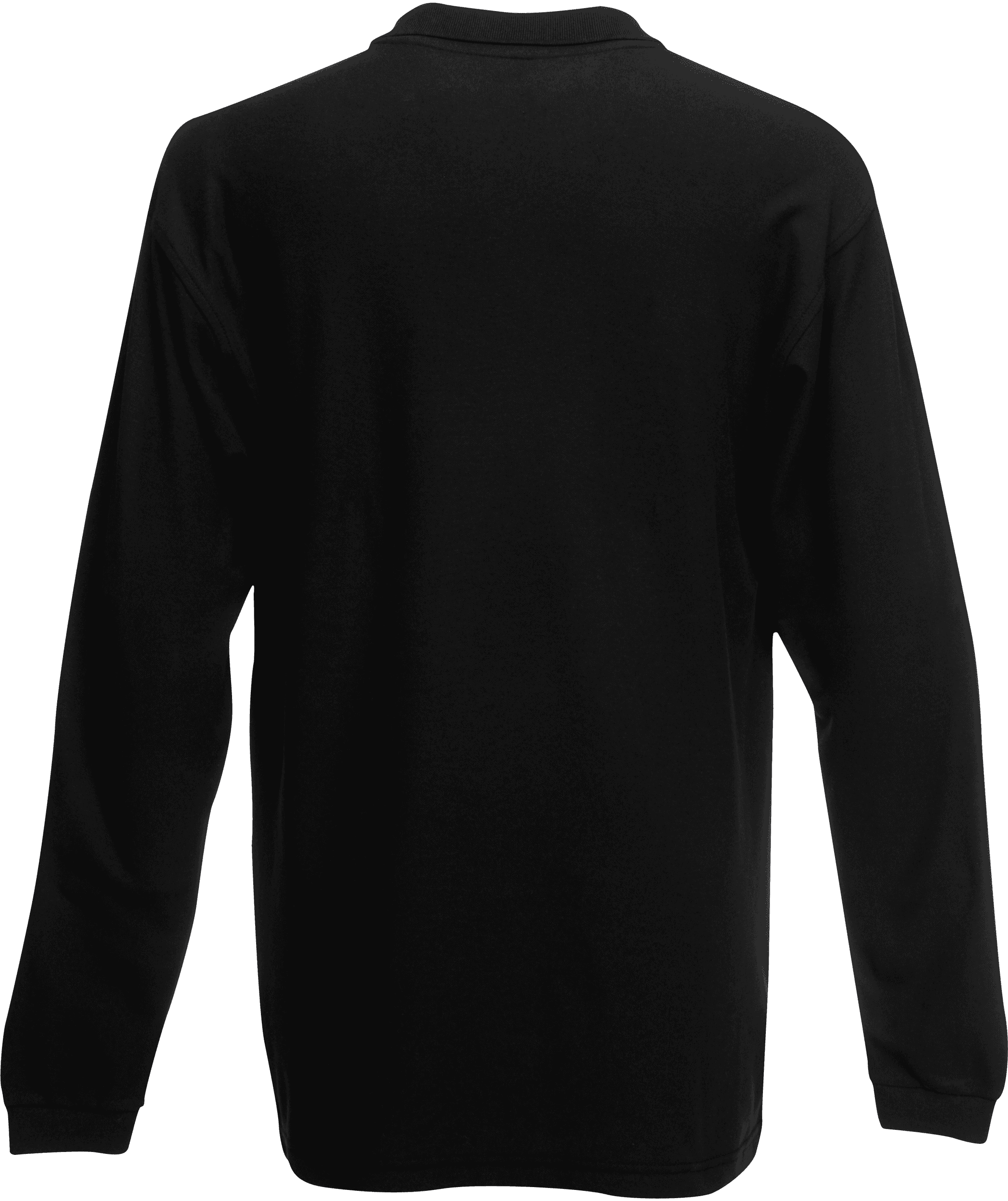 Polo manches longues Premium (63-310-0) — coloris Black (Noir)