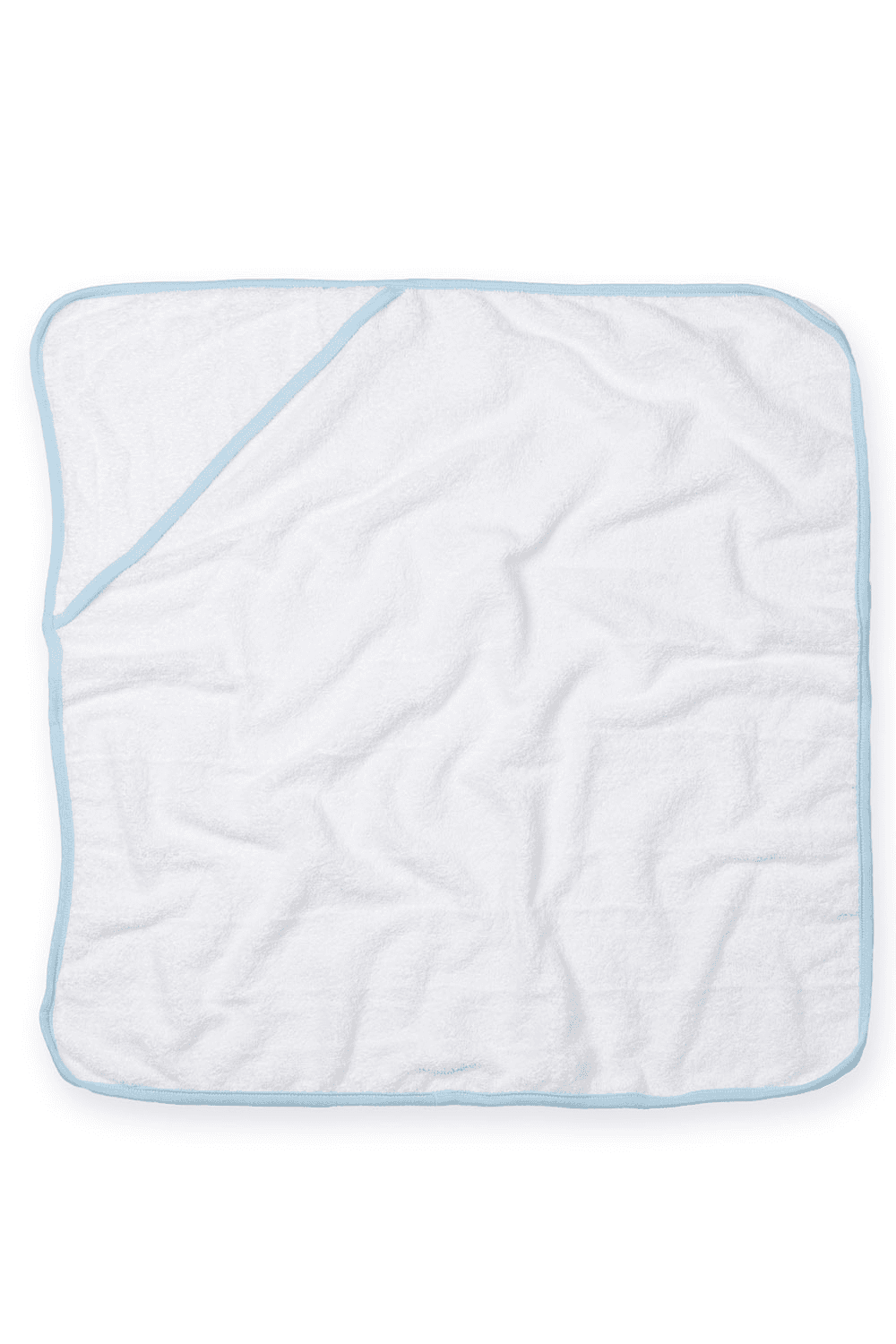 Sortie de bain bébé — coloris White / Blue (Blanc)