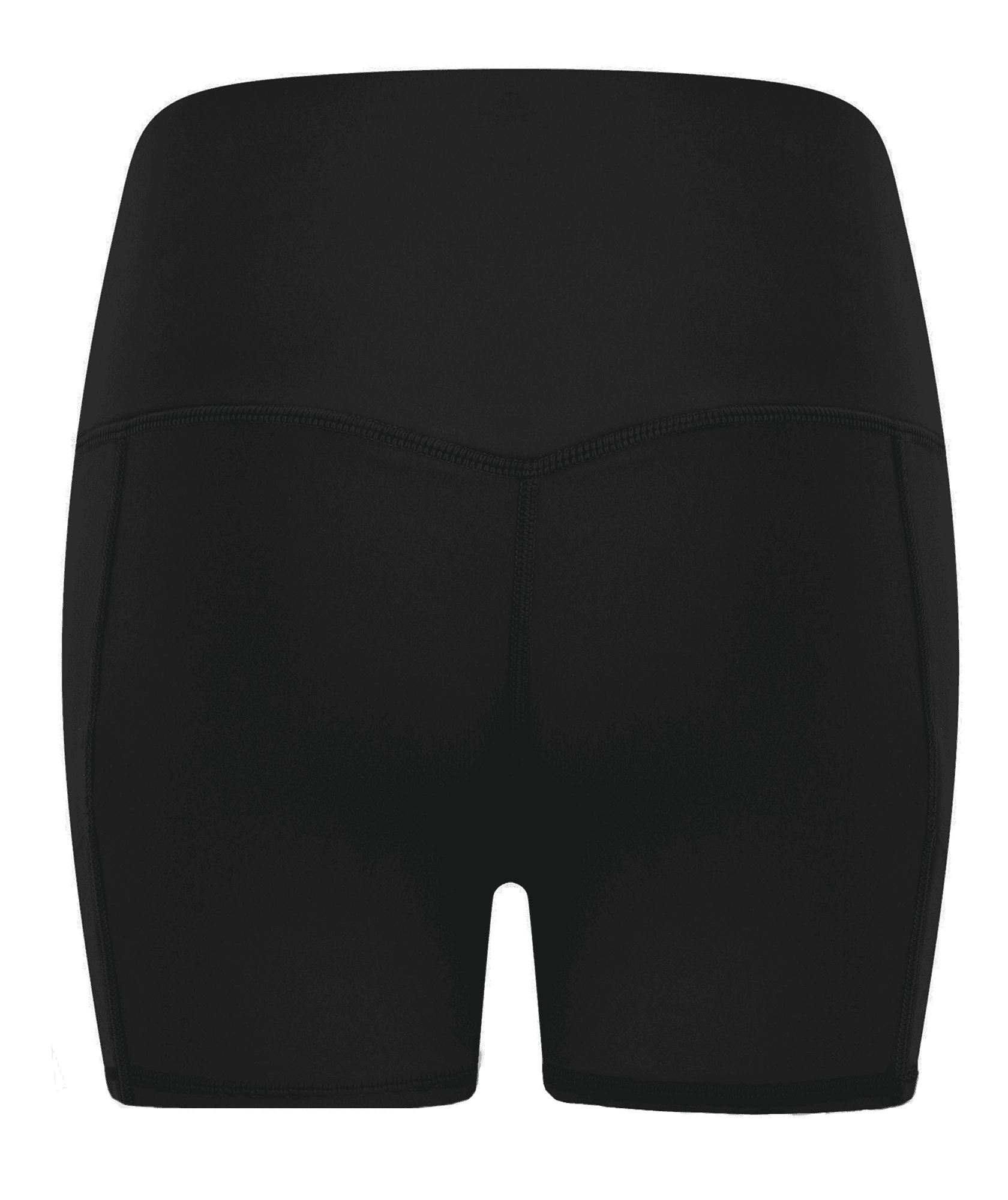 Short femme avec poche téléphone — coloris Black (Noir)
