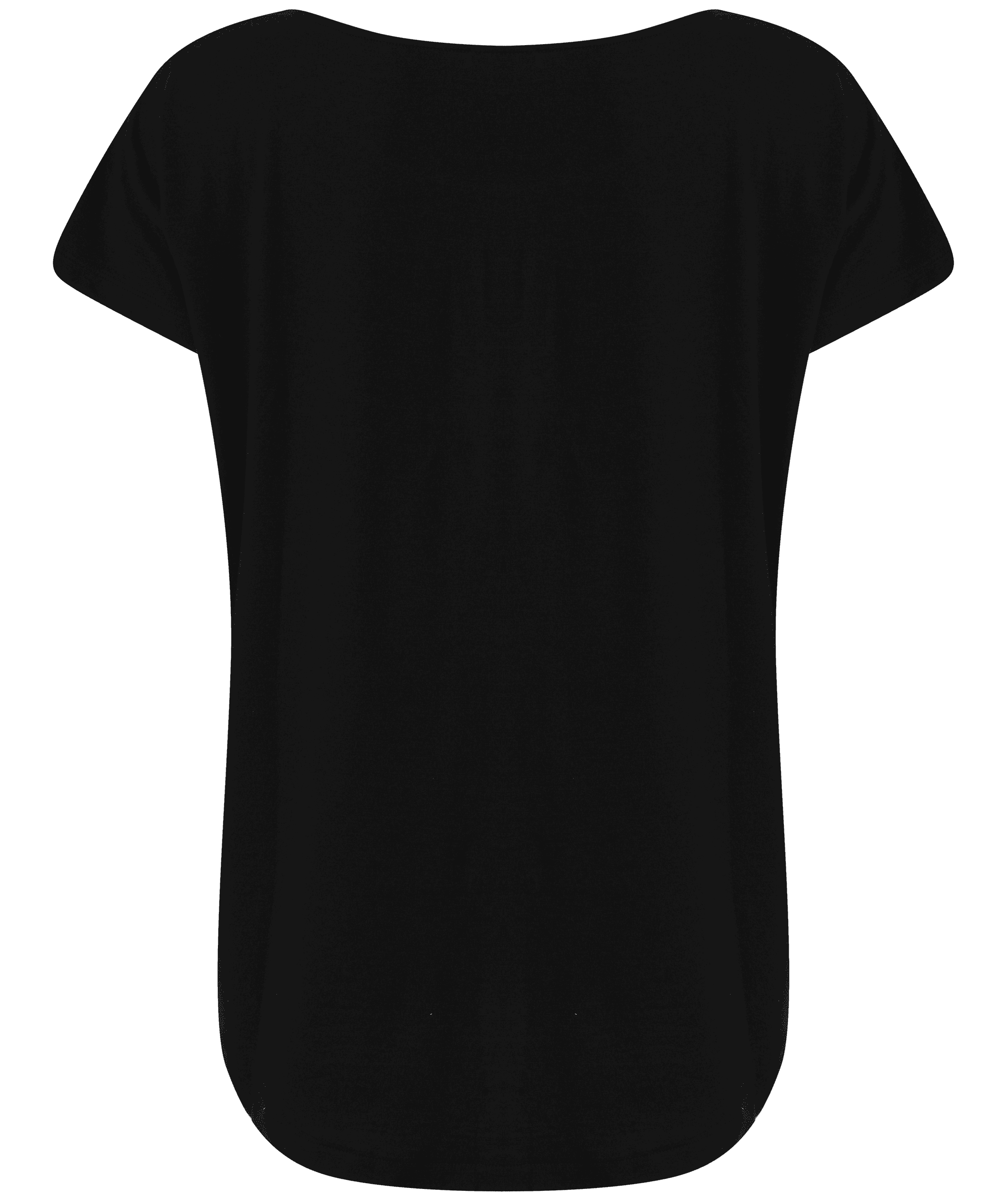 T-shirt scoop neck femme — coloris Black (Noir)