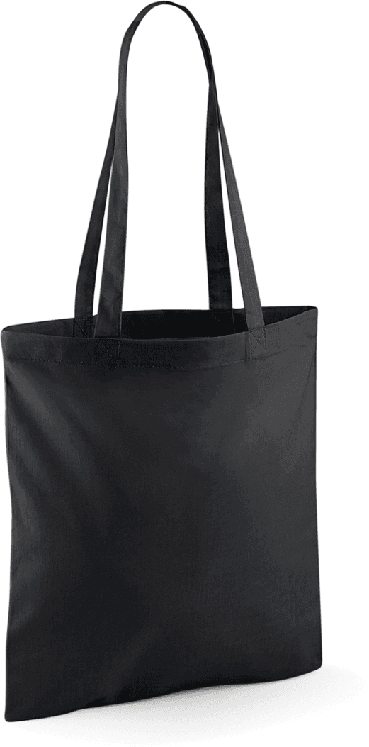 Sac shopping à anses longues — coloris Black (Noir)