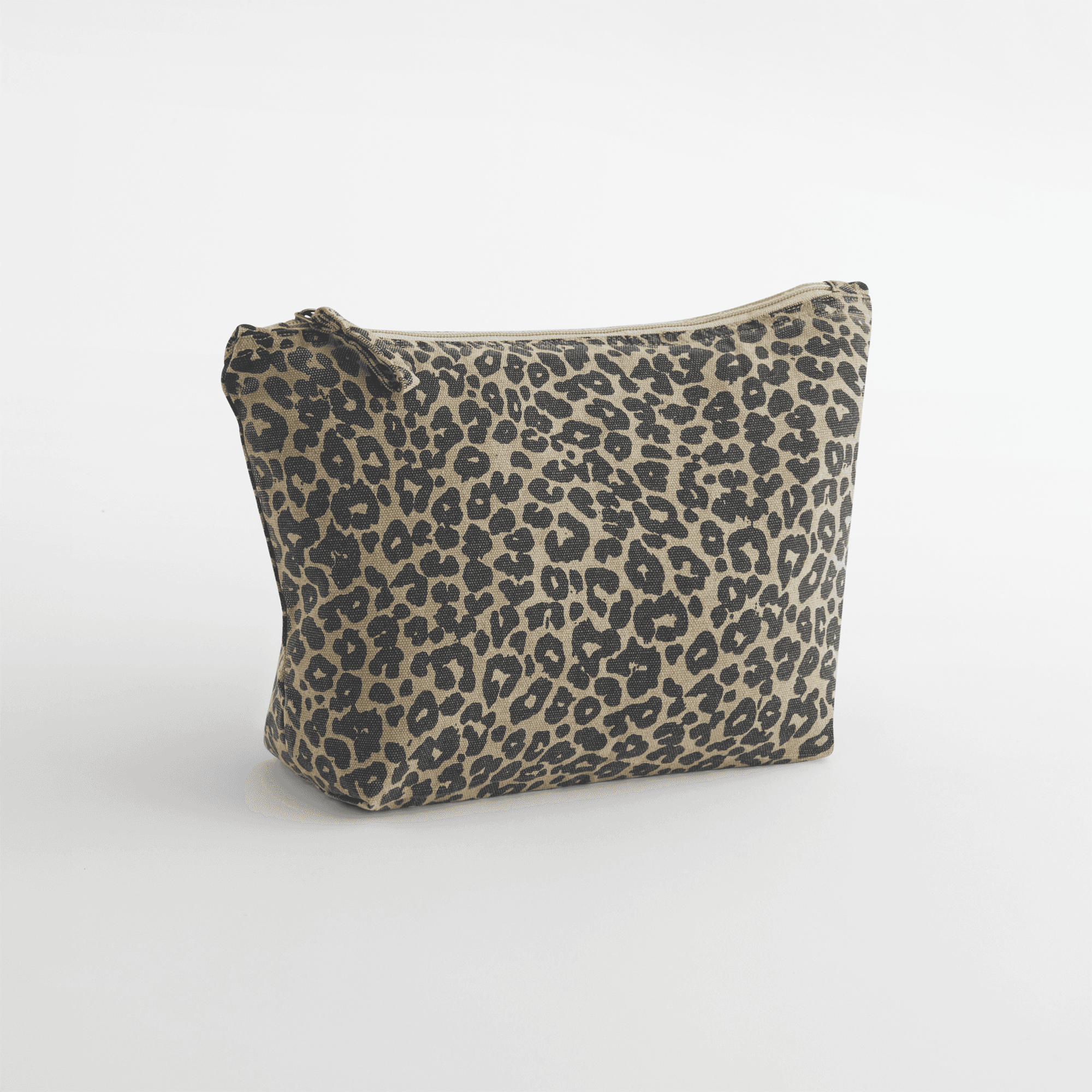 Pochette en toile imprimé léopard — coloris Vintage leopard print (Motifs)