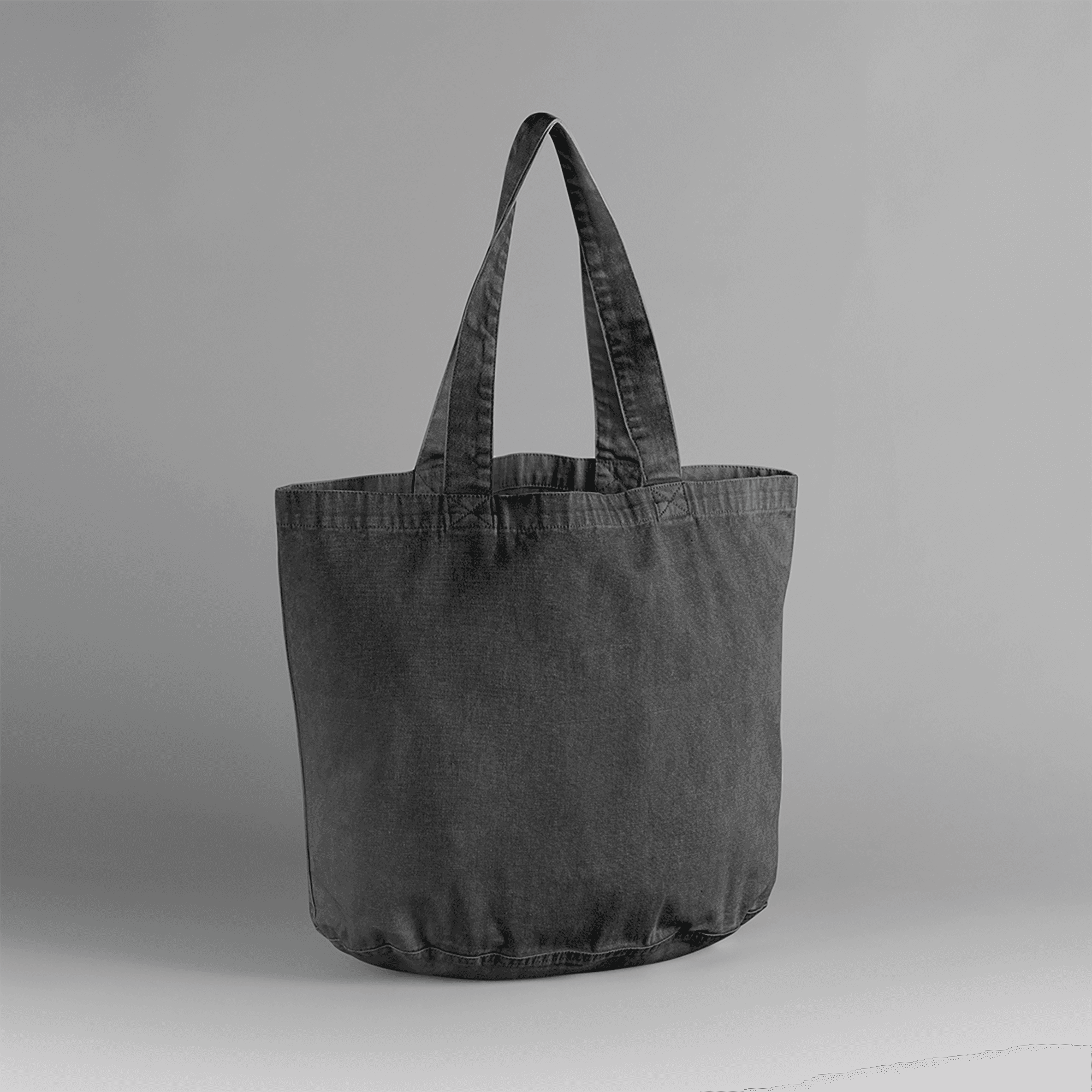Sac shopping — coloris Vintage Black (Noir)