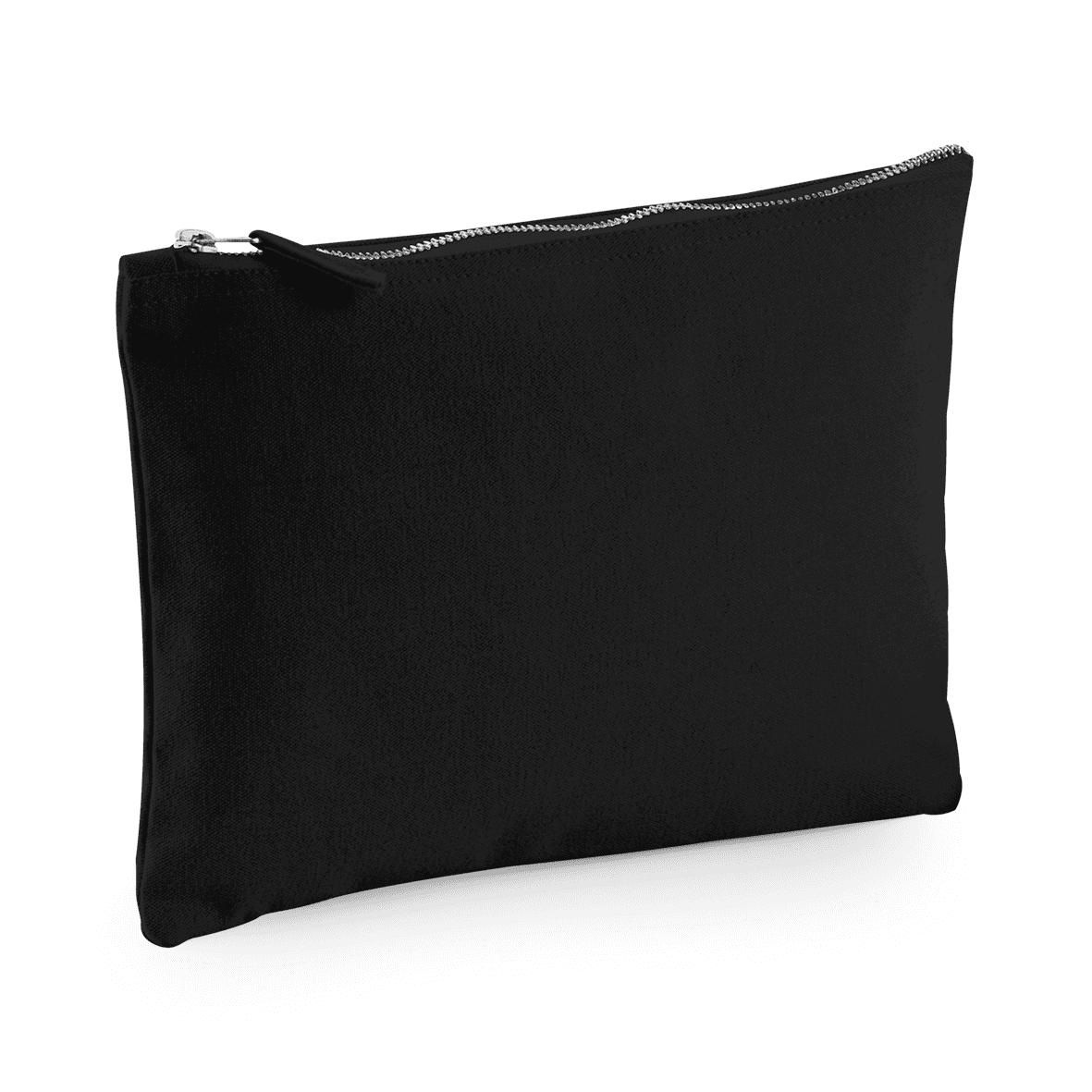 Pochette en toile de coton — coloris Black (Noir)
