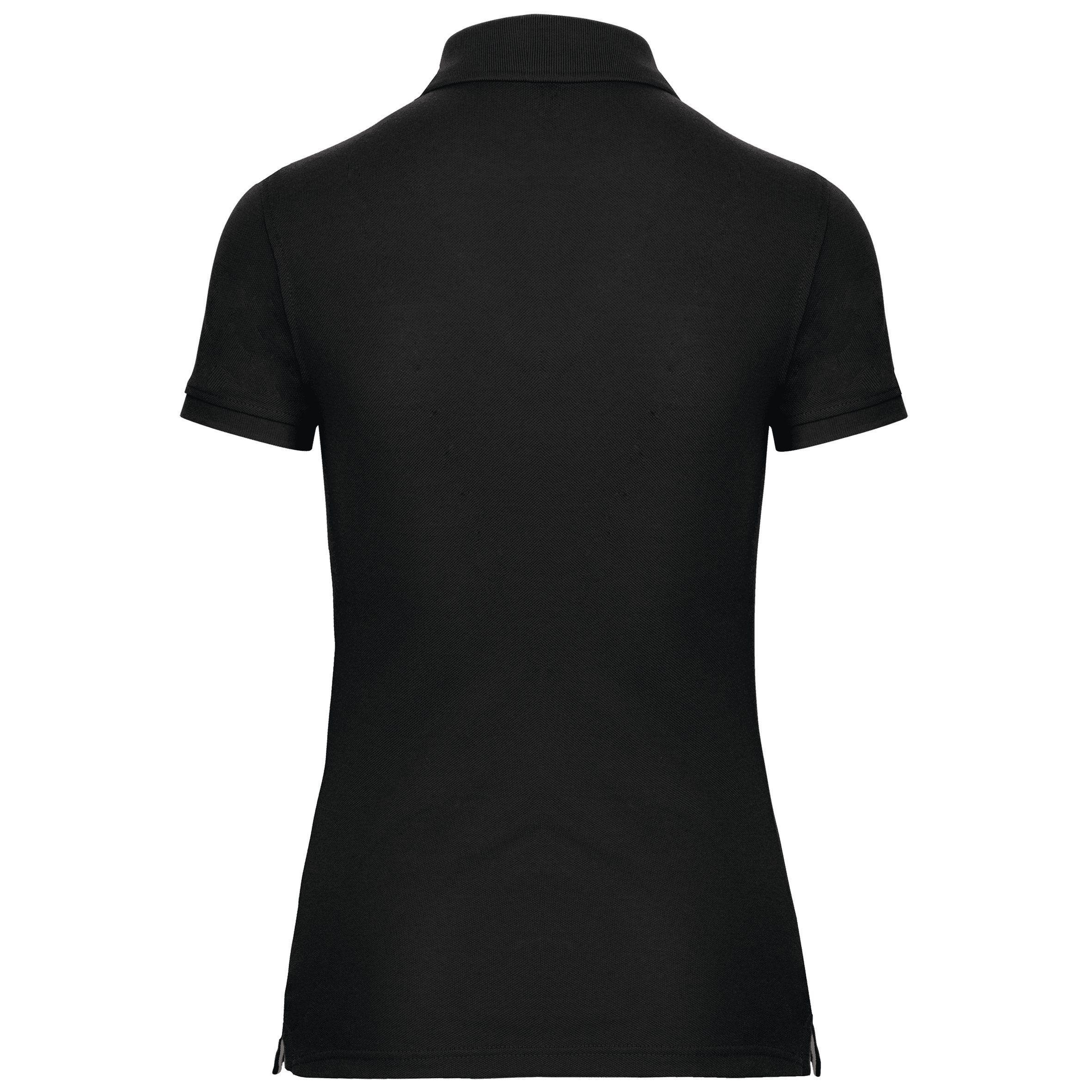 Polo manches courtes femme — coloris Black (Noir)