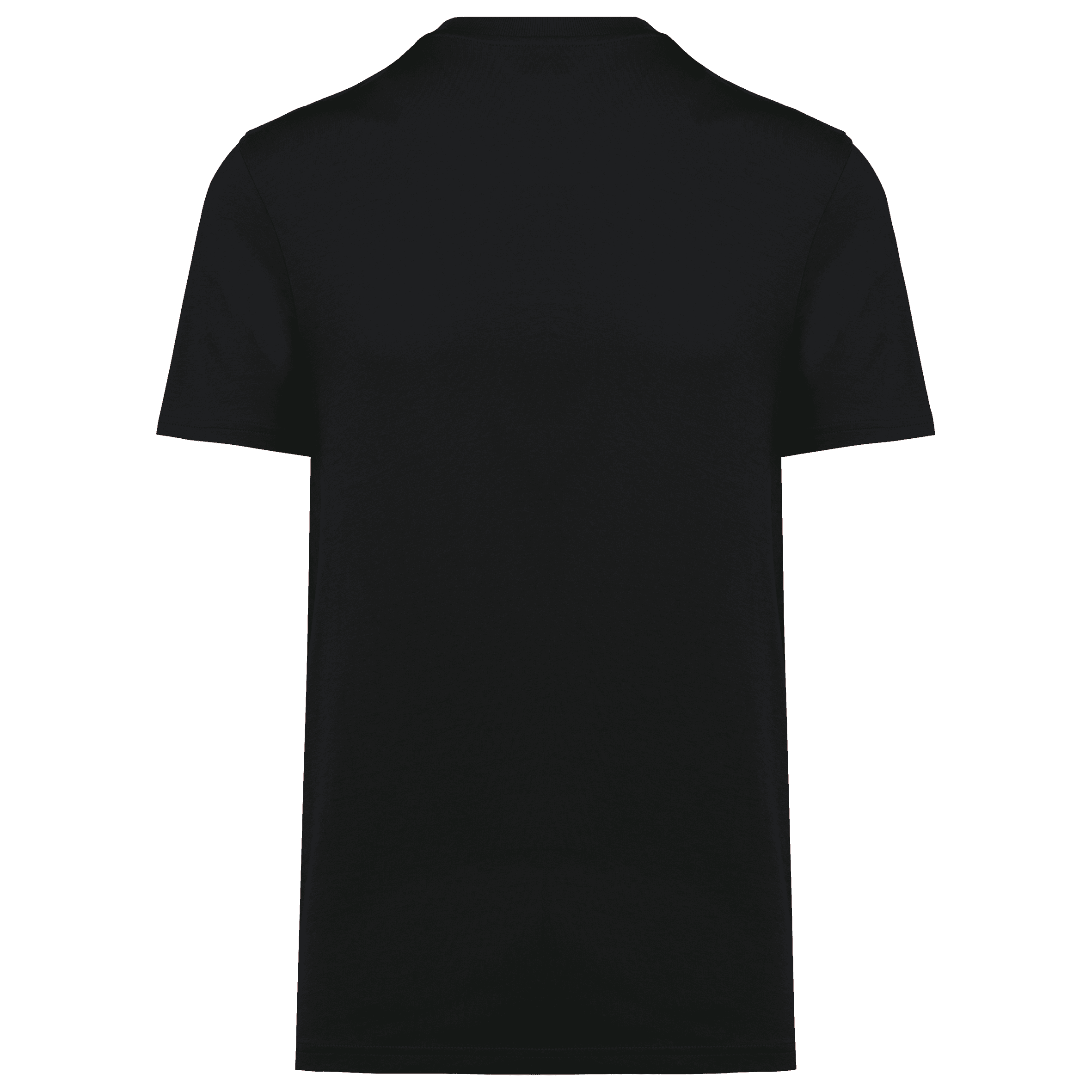 T-shirt écoresponsable manches courtes unisexe — coloris Black (Noir)