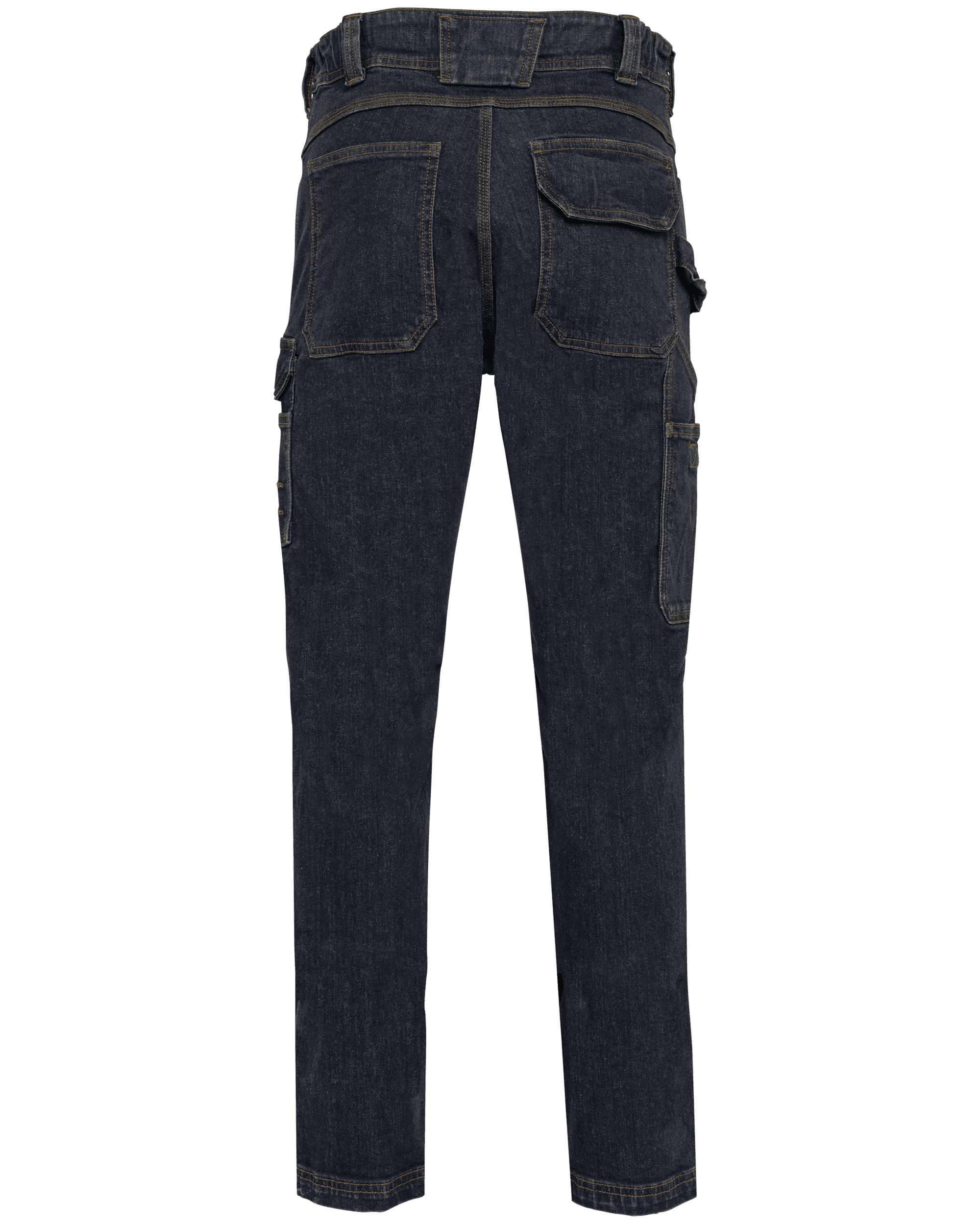 Pantalon Denim multipoches homme — coloris Black Rinse (Noir)