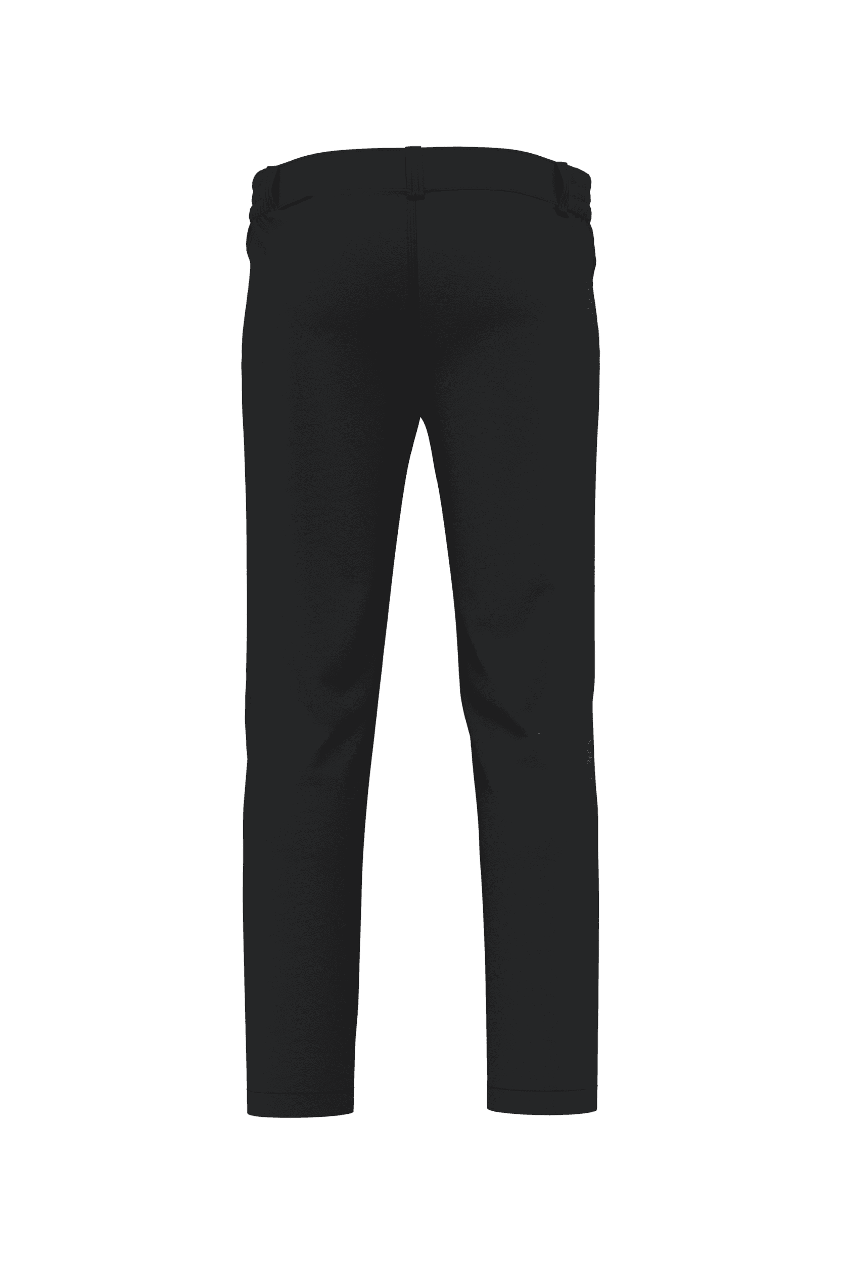 Pantalon sans poches unisexe — coloris Black (Noir)