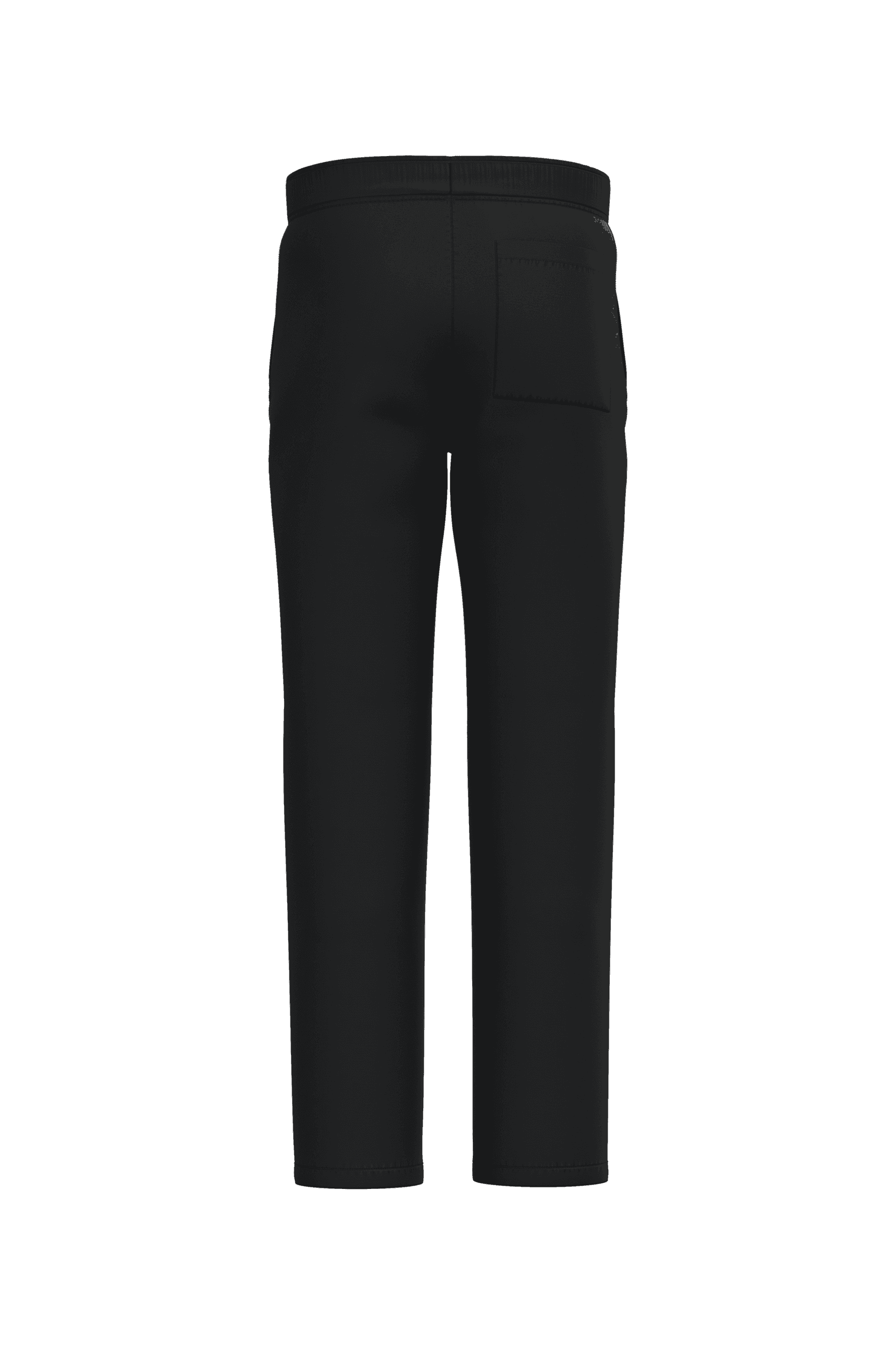 Pantalon polycoton homme — coloris Black (Noir)