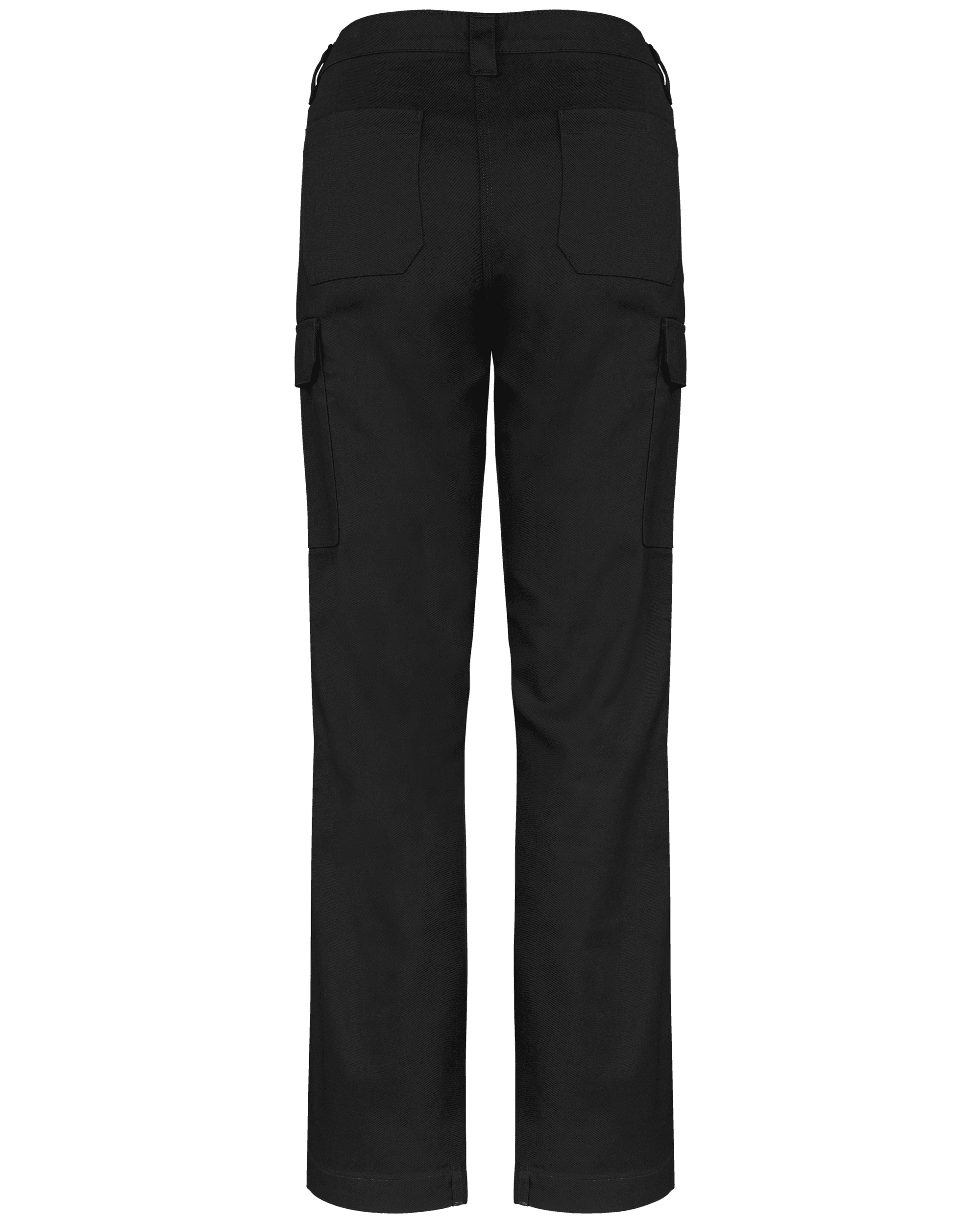 Pantalon de travail multipoches femme — coloris Black (Noir)