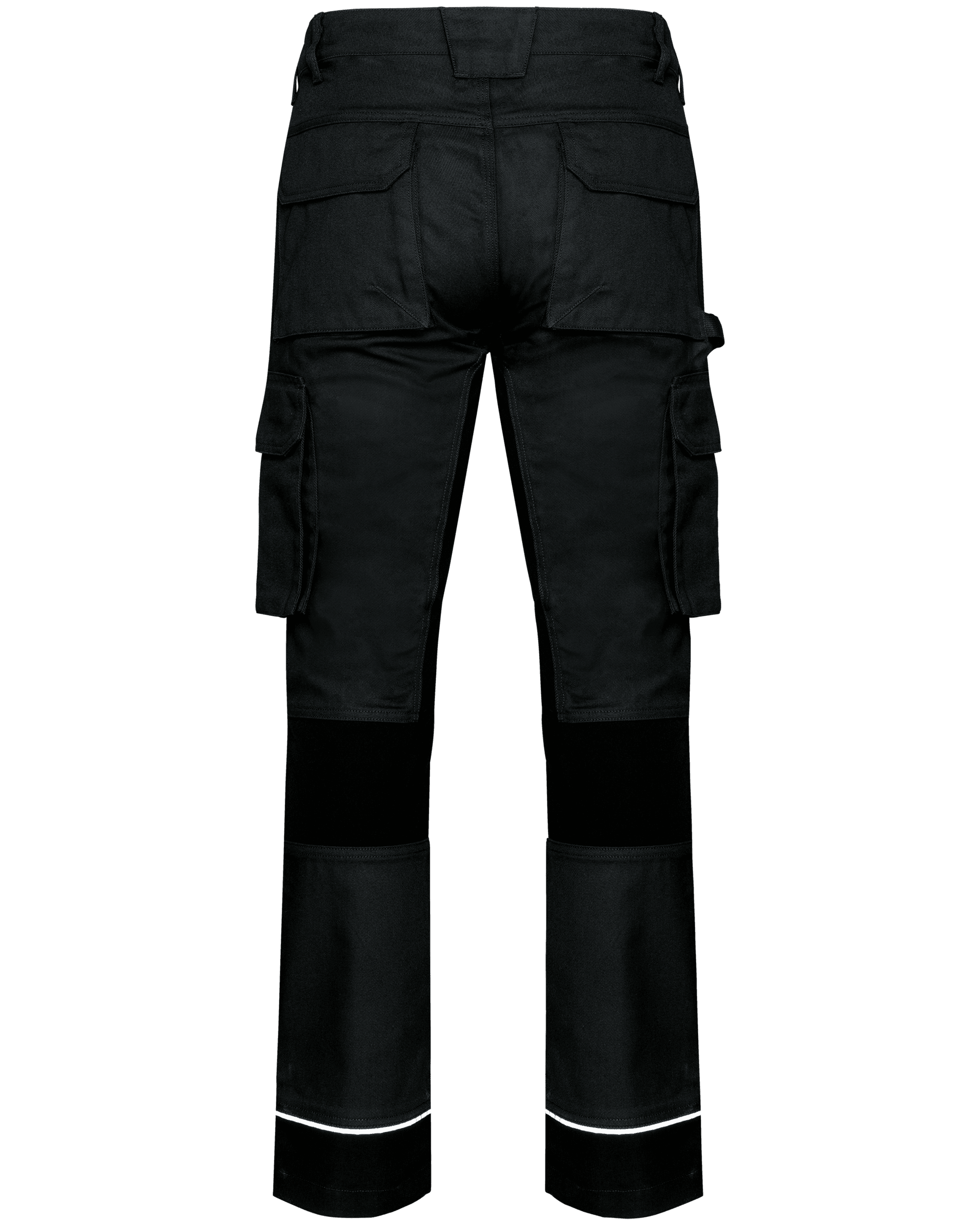 Pantalon de travail performance recyclé homme — coloris Black (Noir)