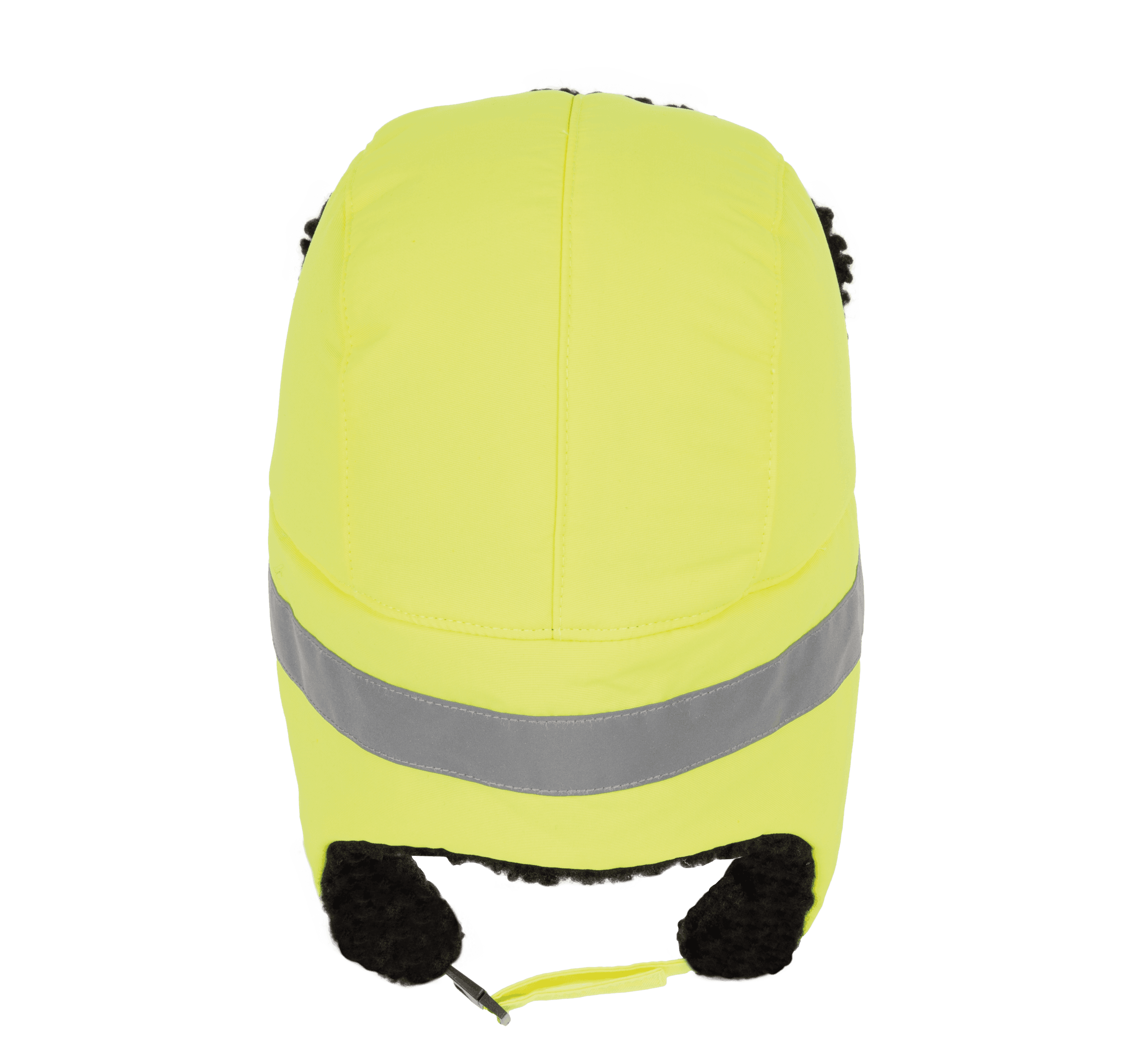Casquette rembourrée avec rabats pour les oreilles — coloris Fluorescent Yellow (Jaune)