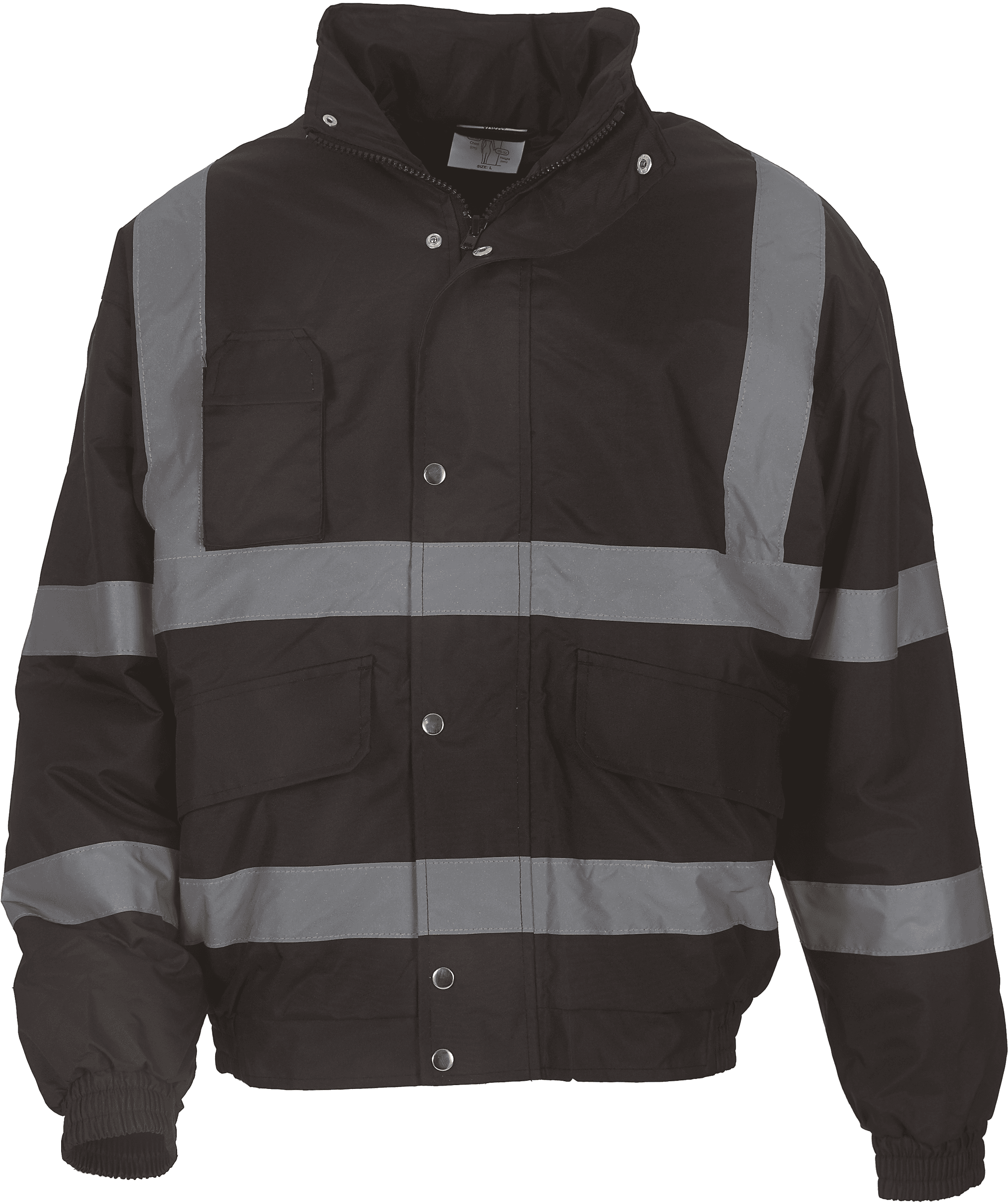 Blouson haute visibilité — coloris Black (Noir)