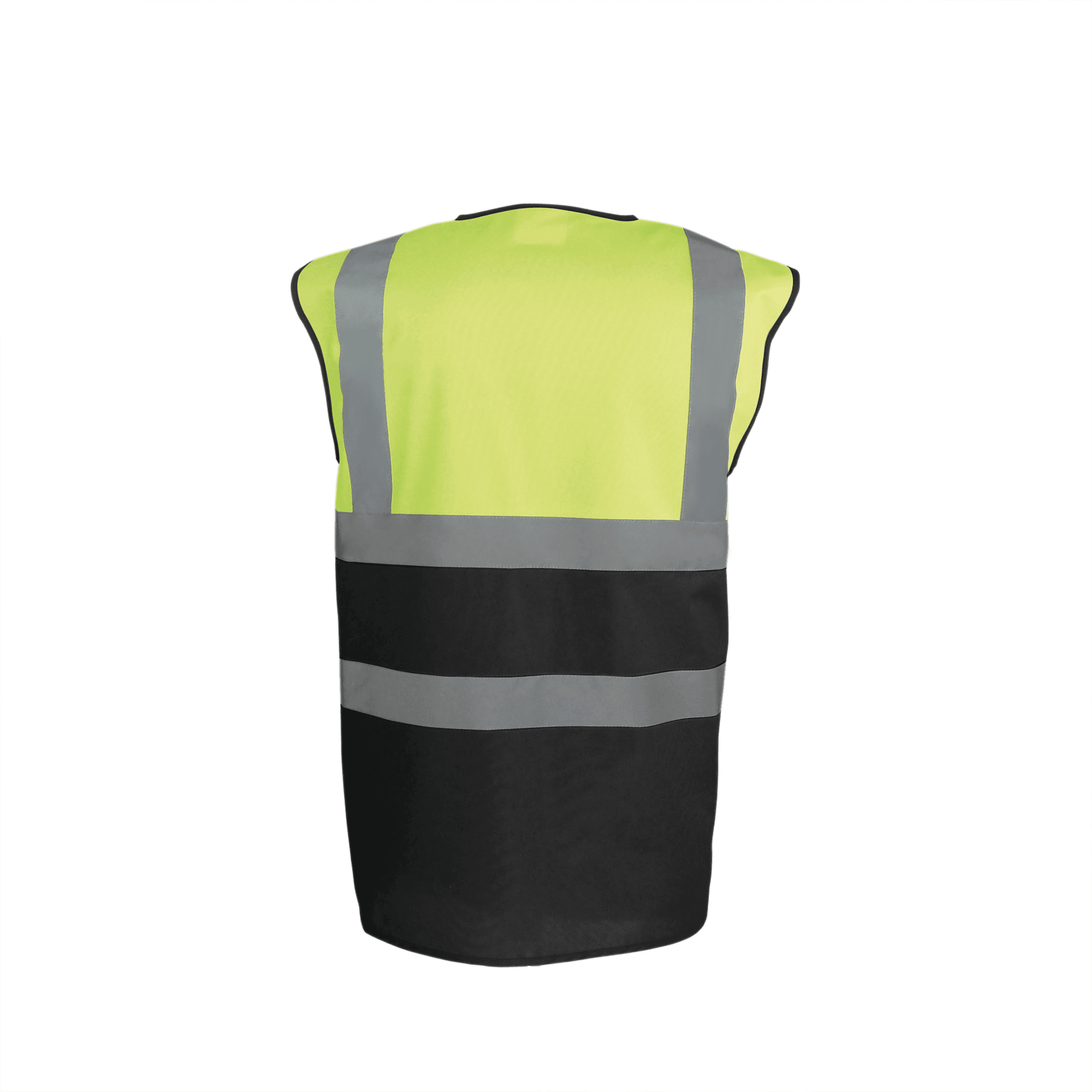 Gilet haute visibilité bicolore — coloris Hi Vis Yellow / Black (Jaune)