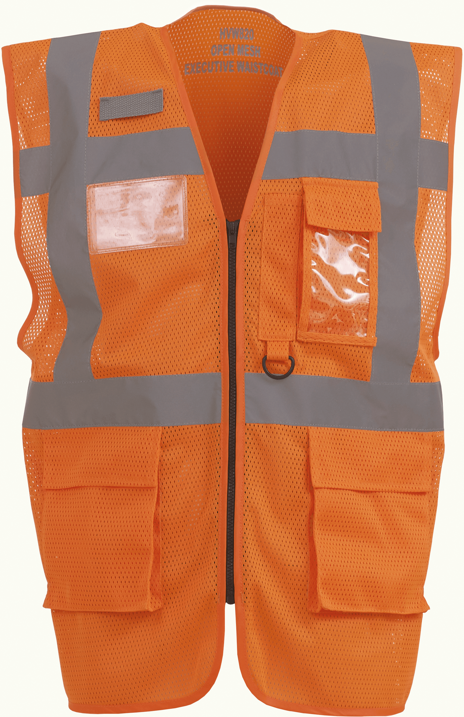Gilet haute visibilité Top Cool "Management" — coloris Hi Vis Orange (Orange)