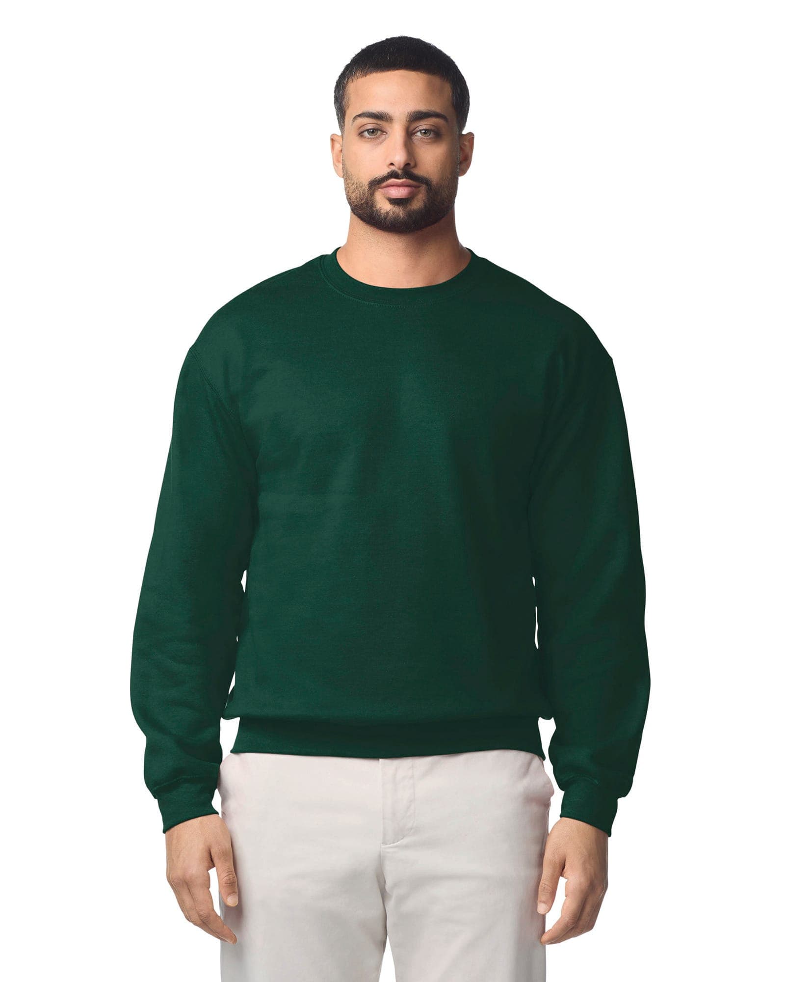 Sweat-shirt col rond Heavy Blend™ — coloris Antique Cherry Red (Rouge)