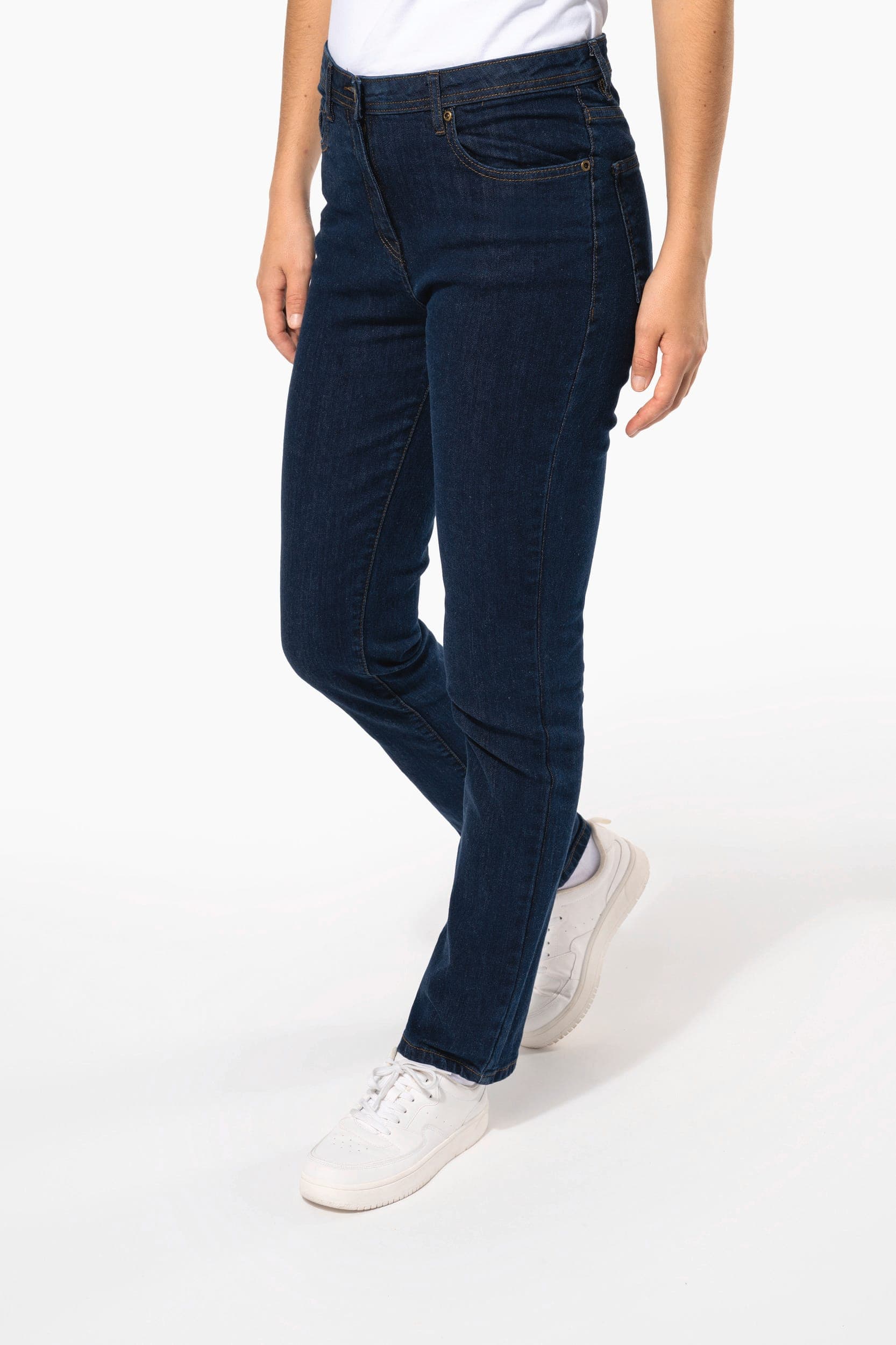 Jean basic femme — coloris Black Rinse (Noir)