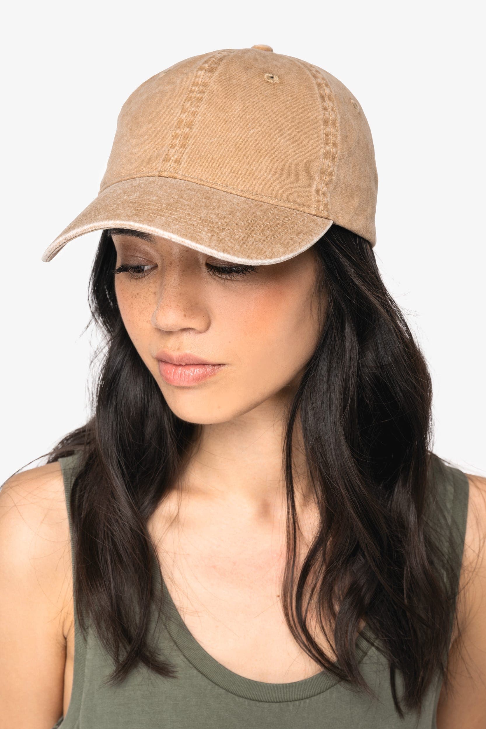 Casquette écoresponsable délavée unisexe