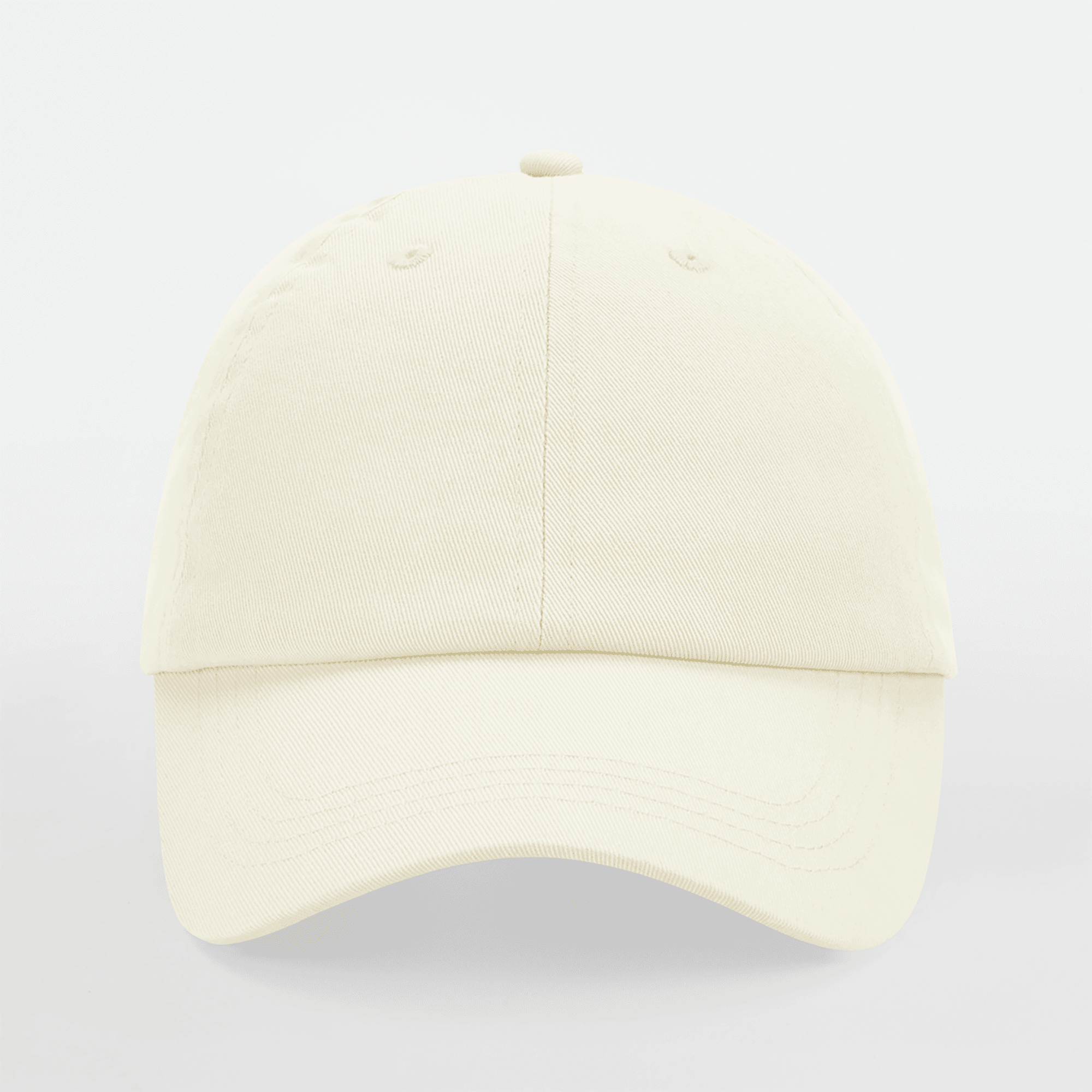 Casquette à profil bas 6 panneaux — coloris Beige (Beige)