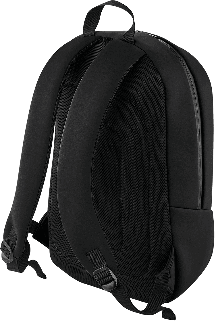 Sac à dos en tissu Scuba — coloris Black (Noir)