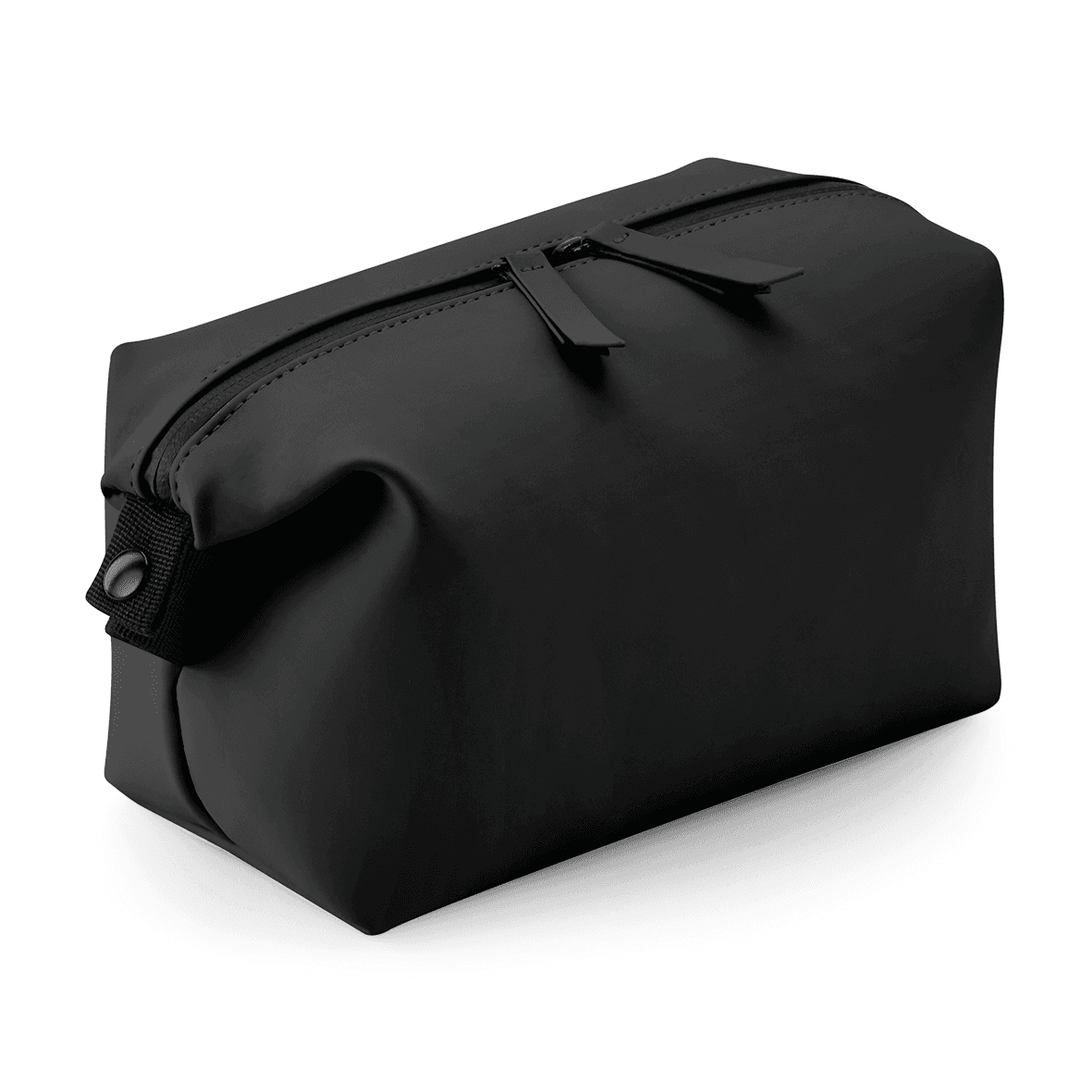 Pochette à accessoire en polyuréthane mat — coloris Black (Noir)