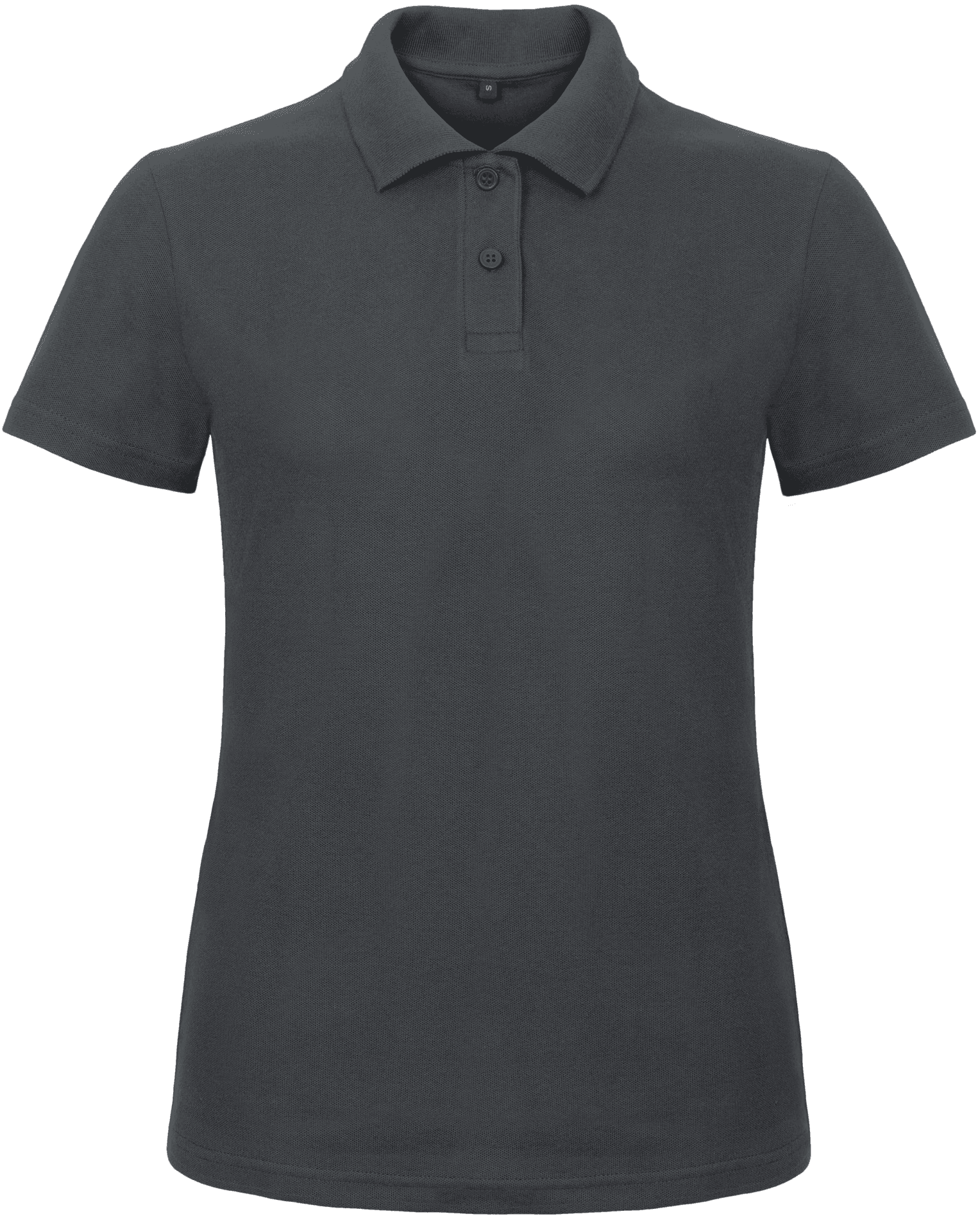 Polo femme ID.001 — coloris Anthracite (Gris)