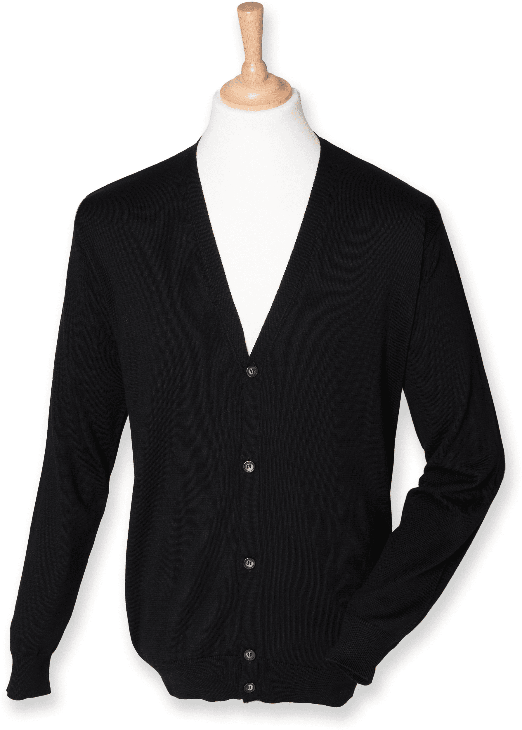 Cardigan homme — coloris Black (Noir)