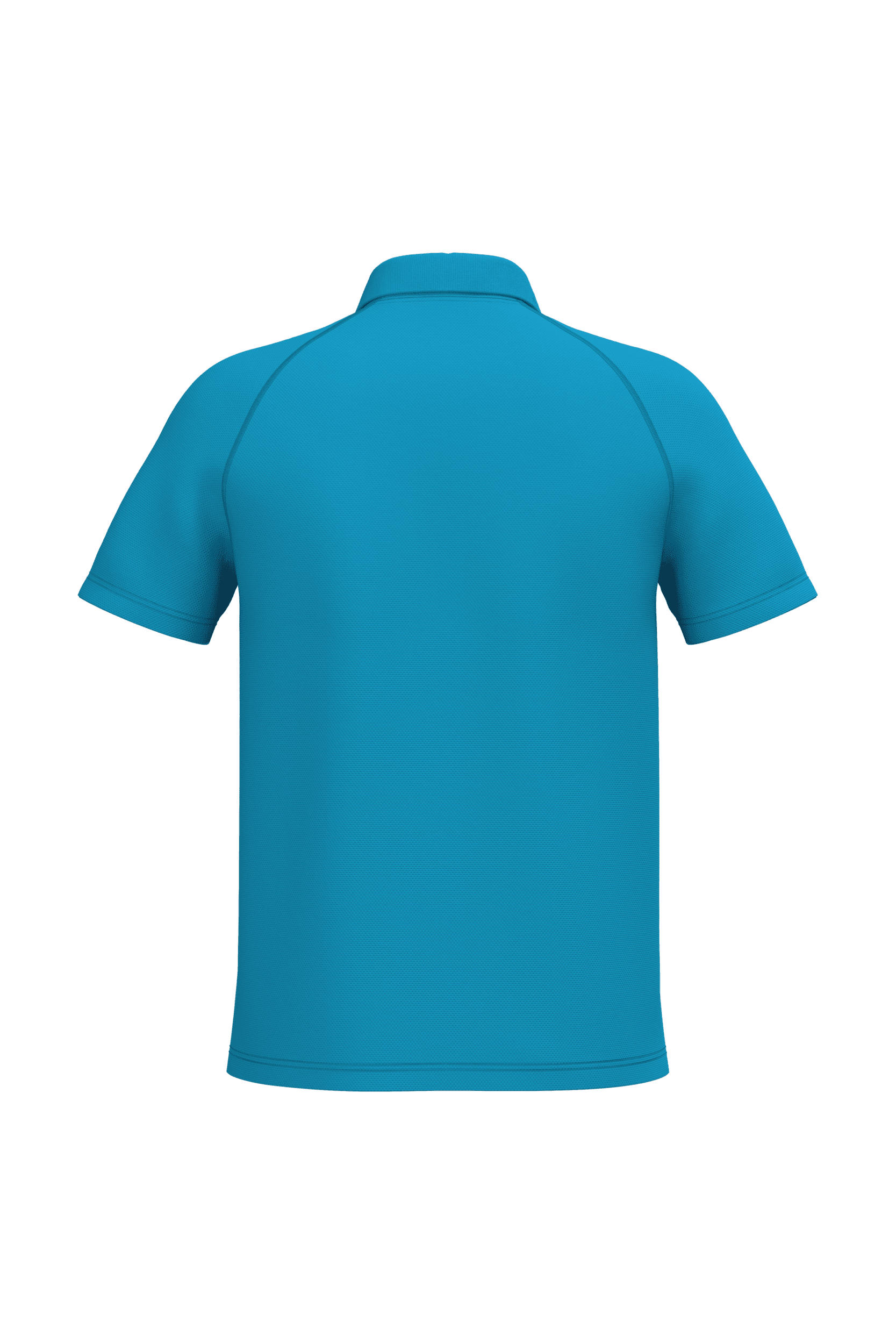Polo sport homme — coloris Ideal Atoll Blue (Bleu)