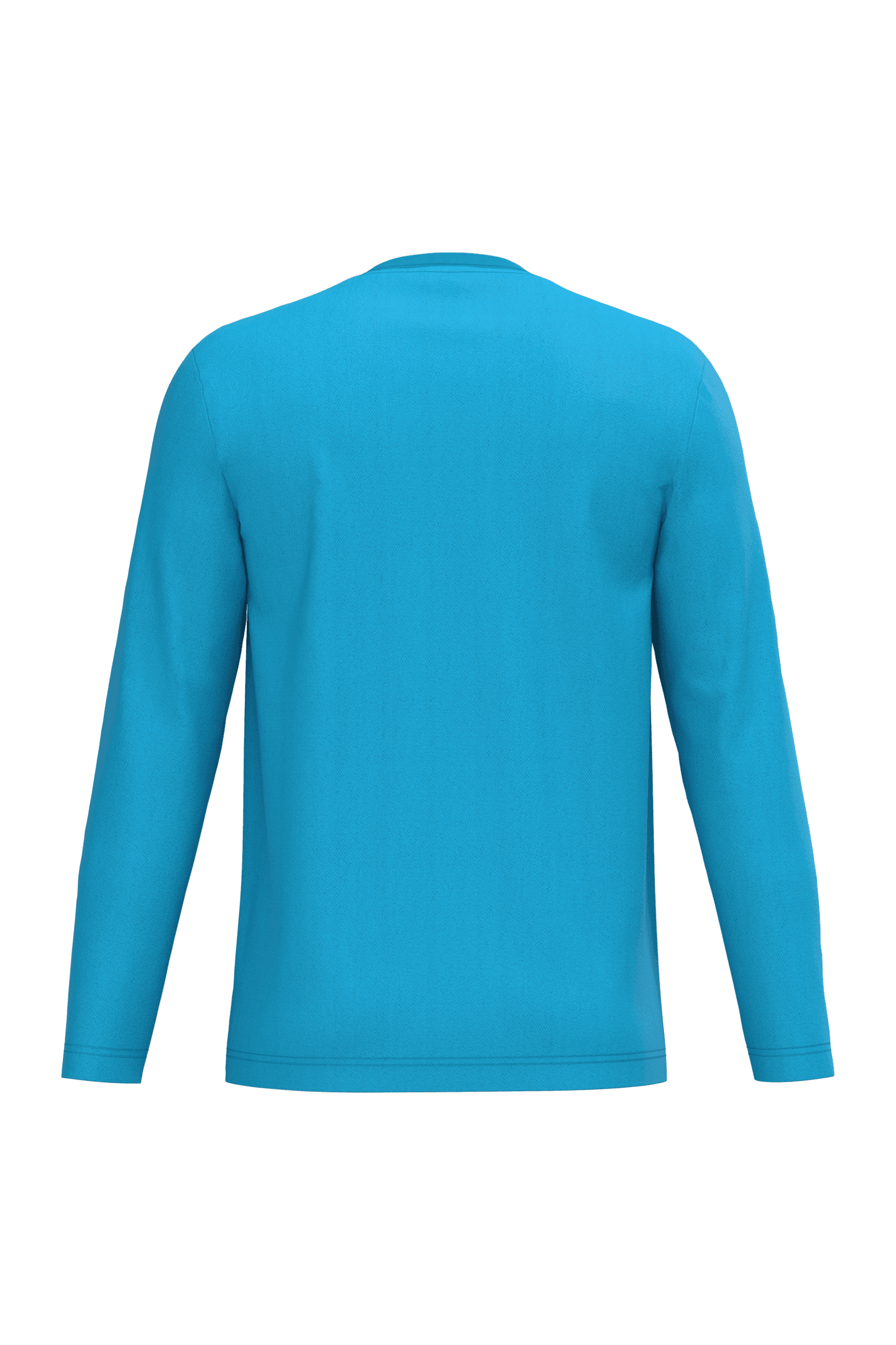 T-shirt LSL unisexe iDeal150 — coloris Ideal Atoll Blue (Bleu)